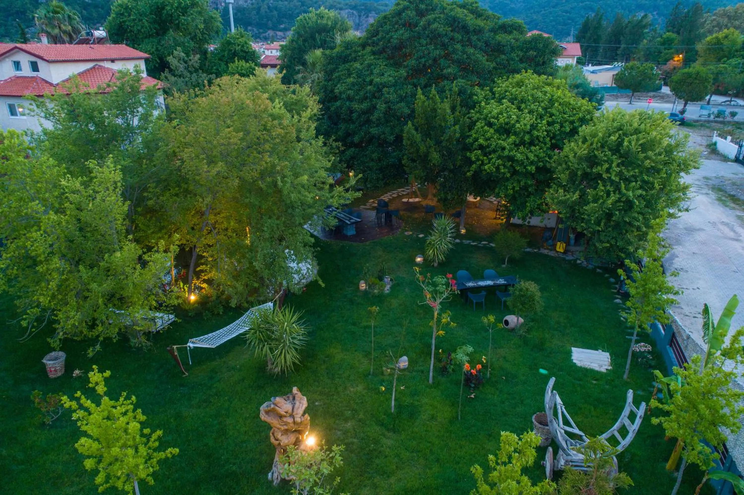 Garden in Murat Pasha Mansion