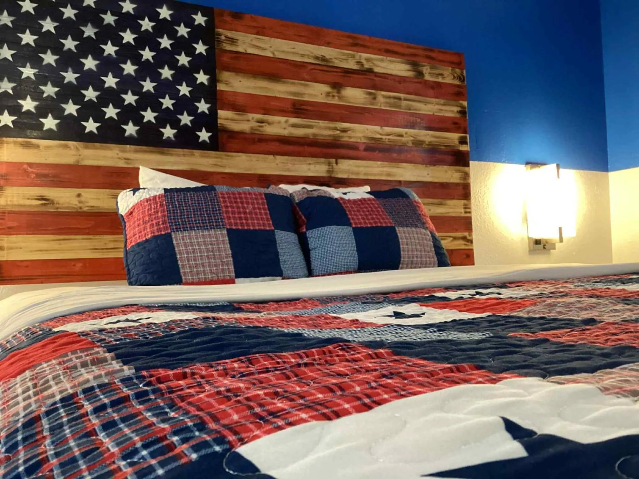 Bed in Southern Soho Boutique Hotel