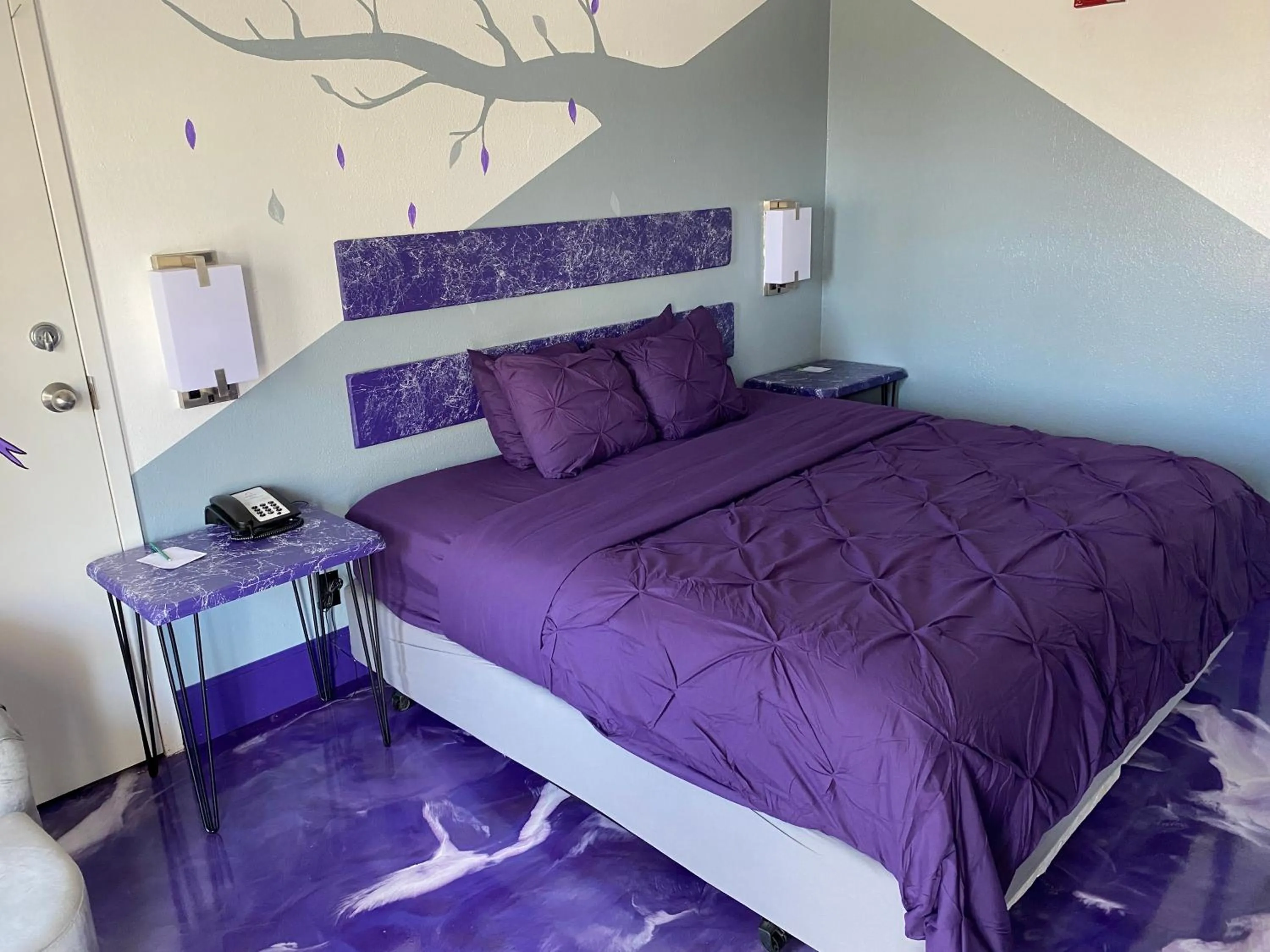 Bed in Southern Soho Boutique Hotel