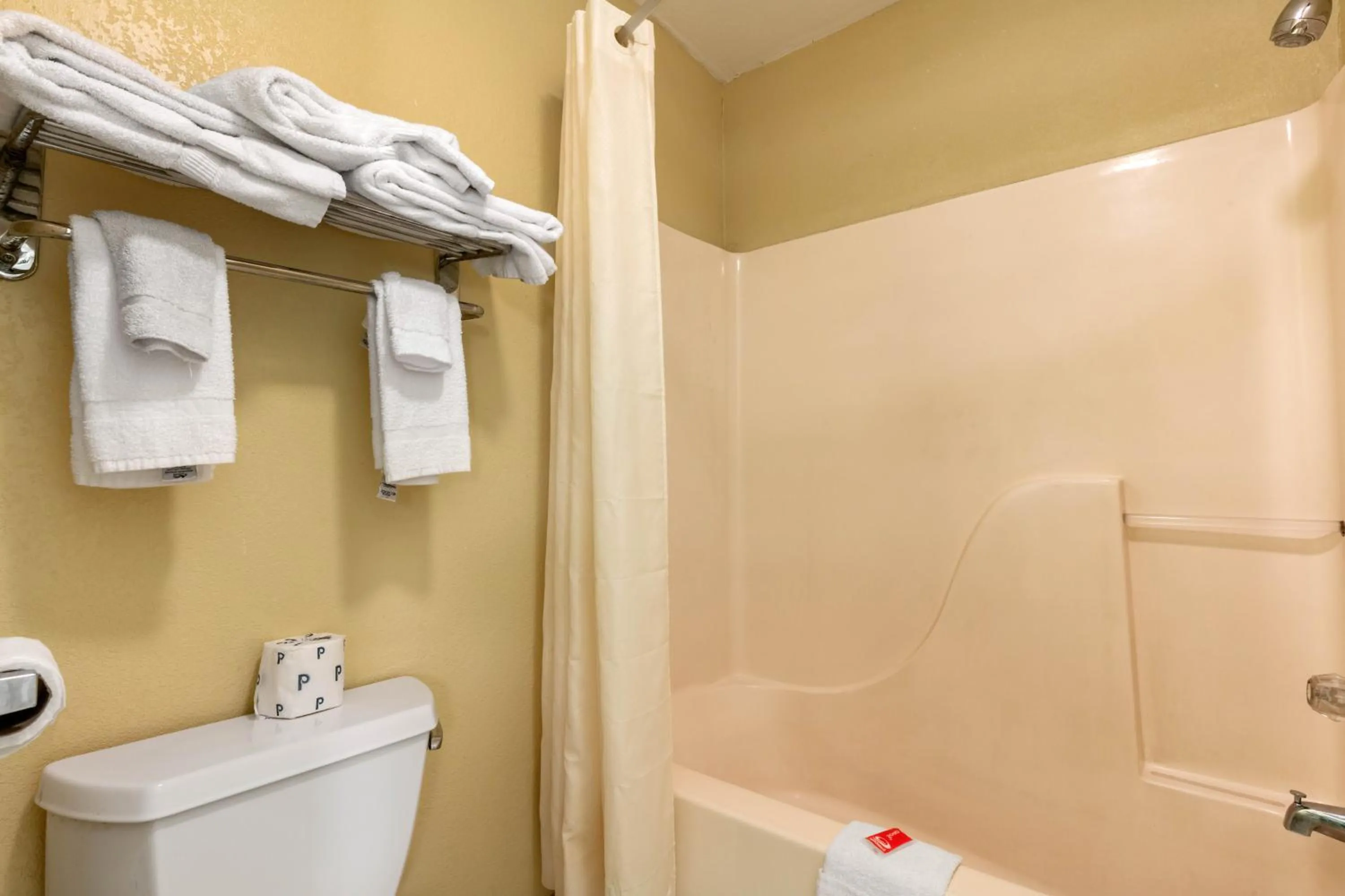 Toilet in Econo Lodge Jonesboro