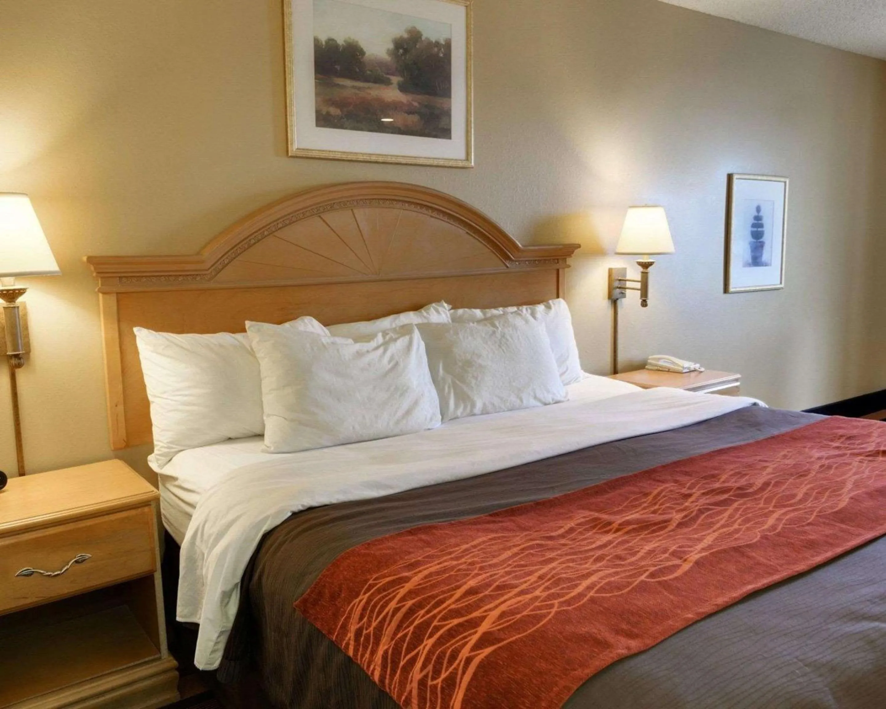Photo of the whole room, Bed in Quality Inn & Suites Malvern