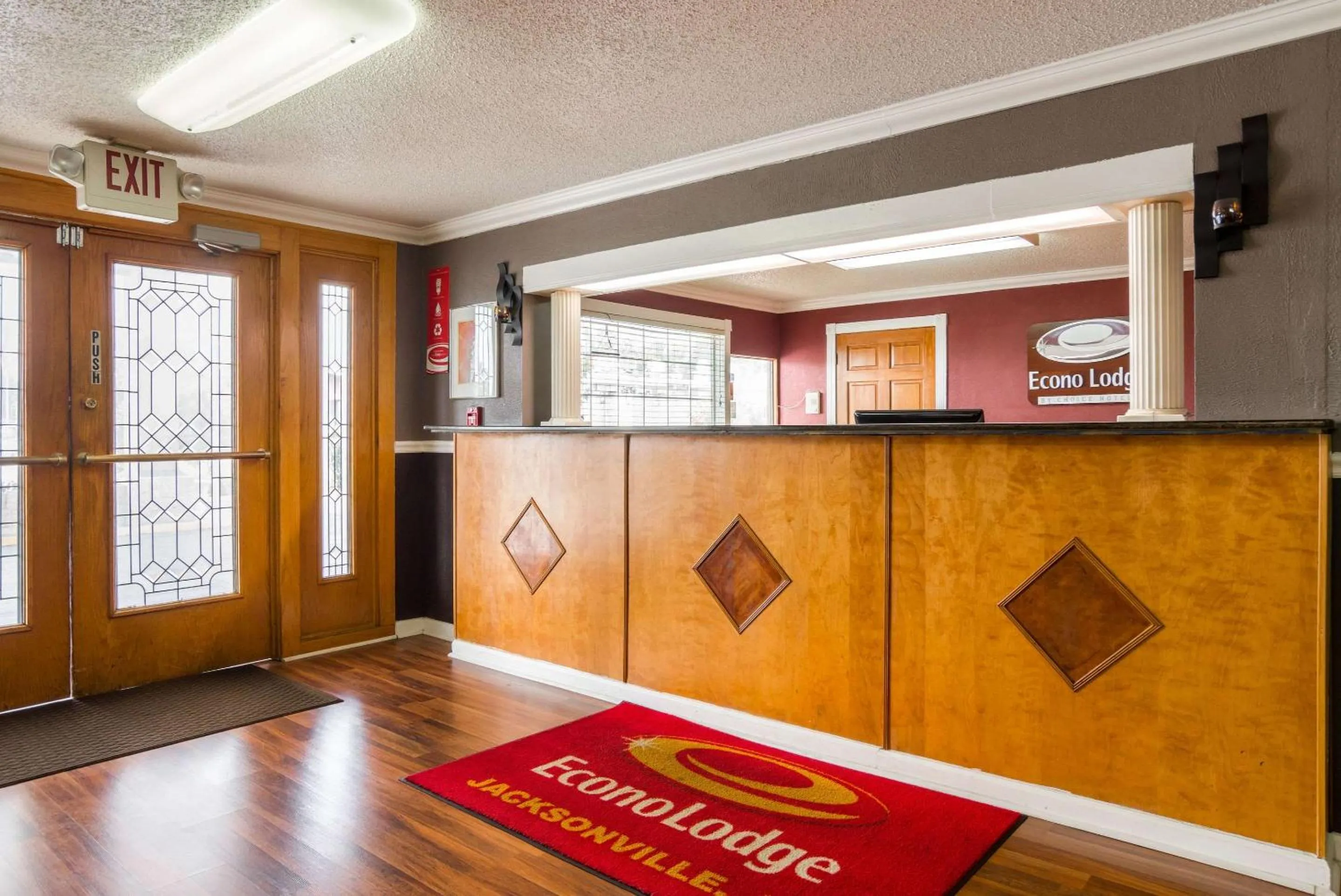 Lobby or reception in Econo Lodge Jacksonville near Little Rock Air Force Base