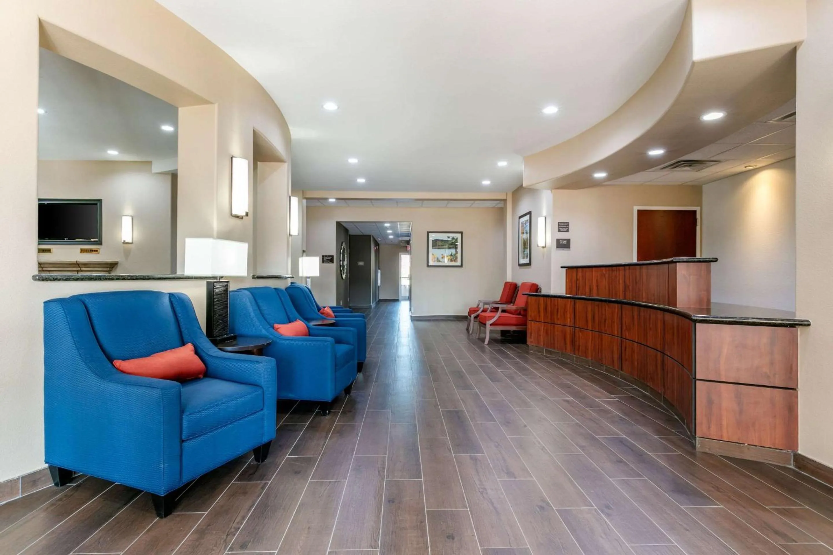 Lobby or reception in Comfort Inn & Suites Van Buren - Fort Smith