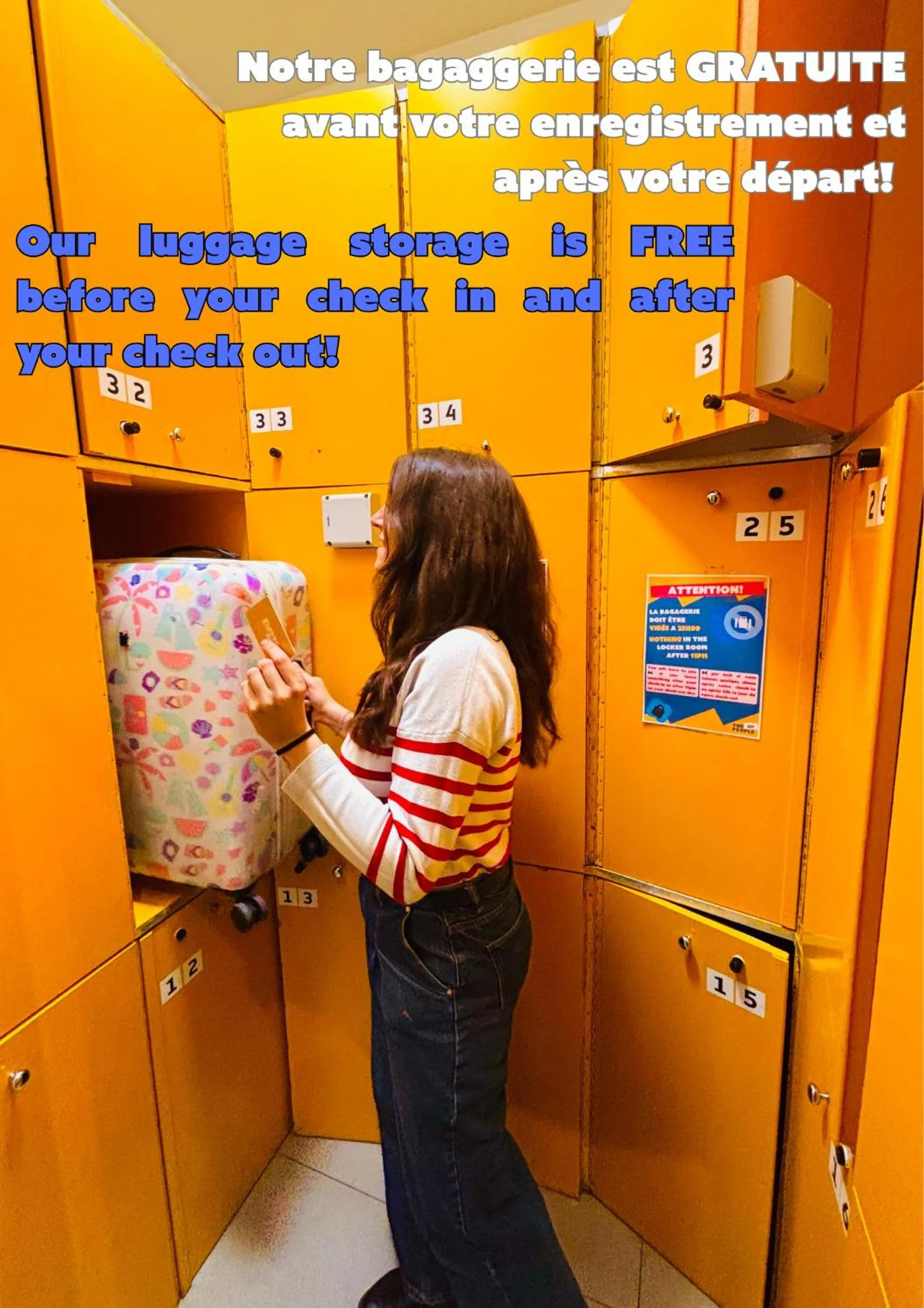 storage in The People - Paris Bercy