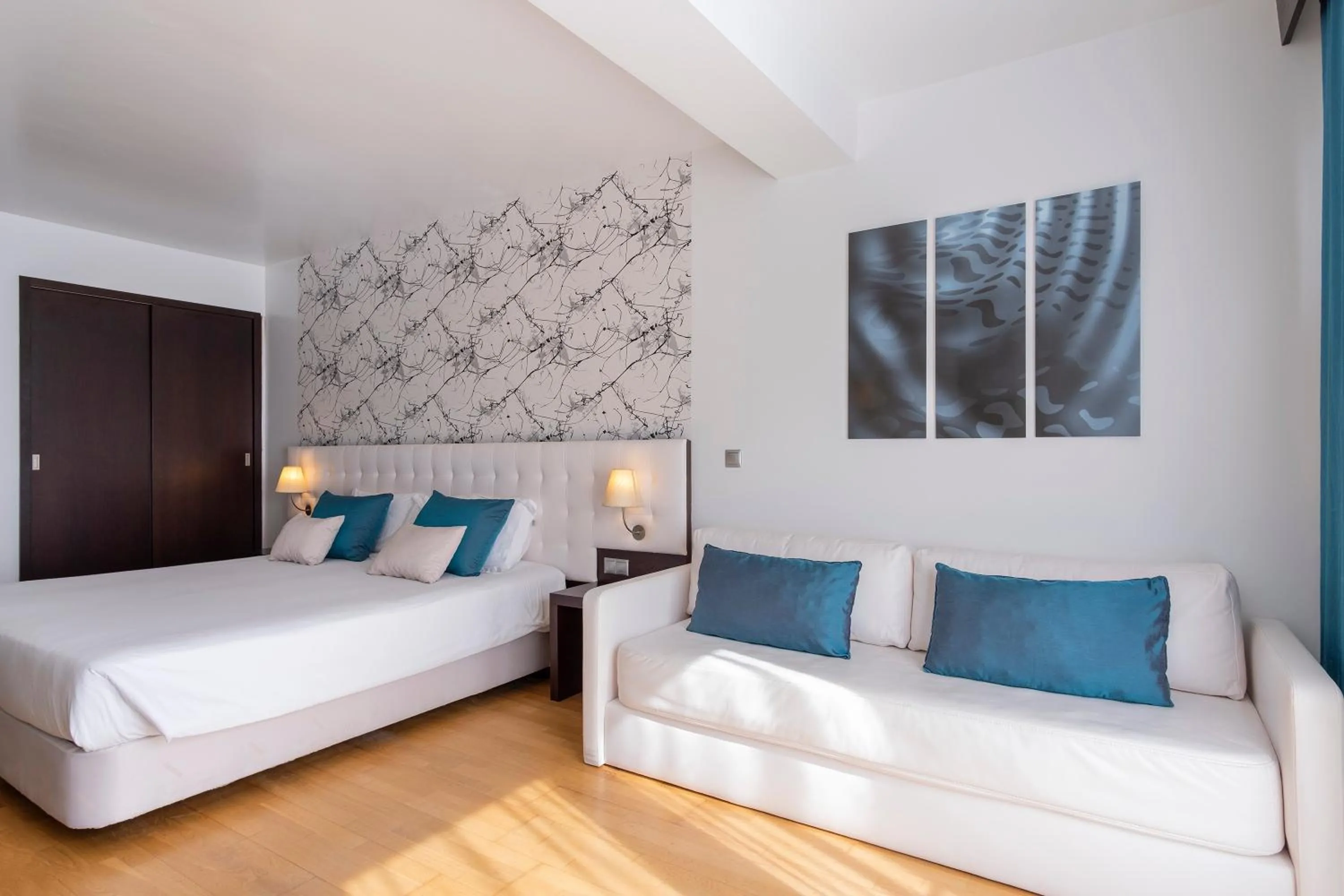 Bed in Hotel Vale Do Navio