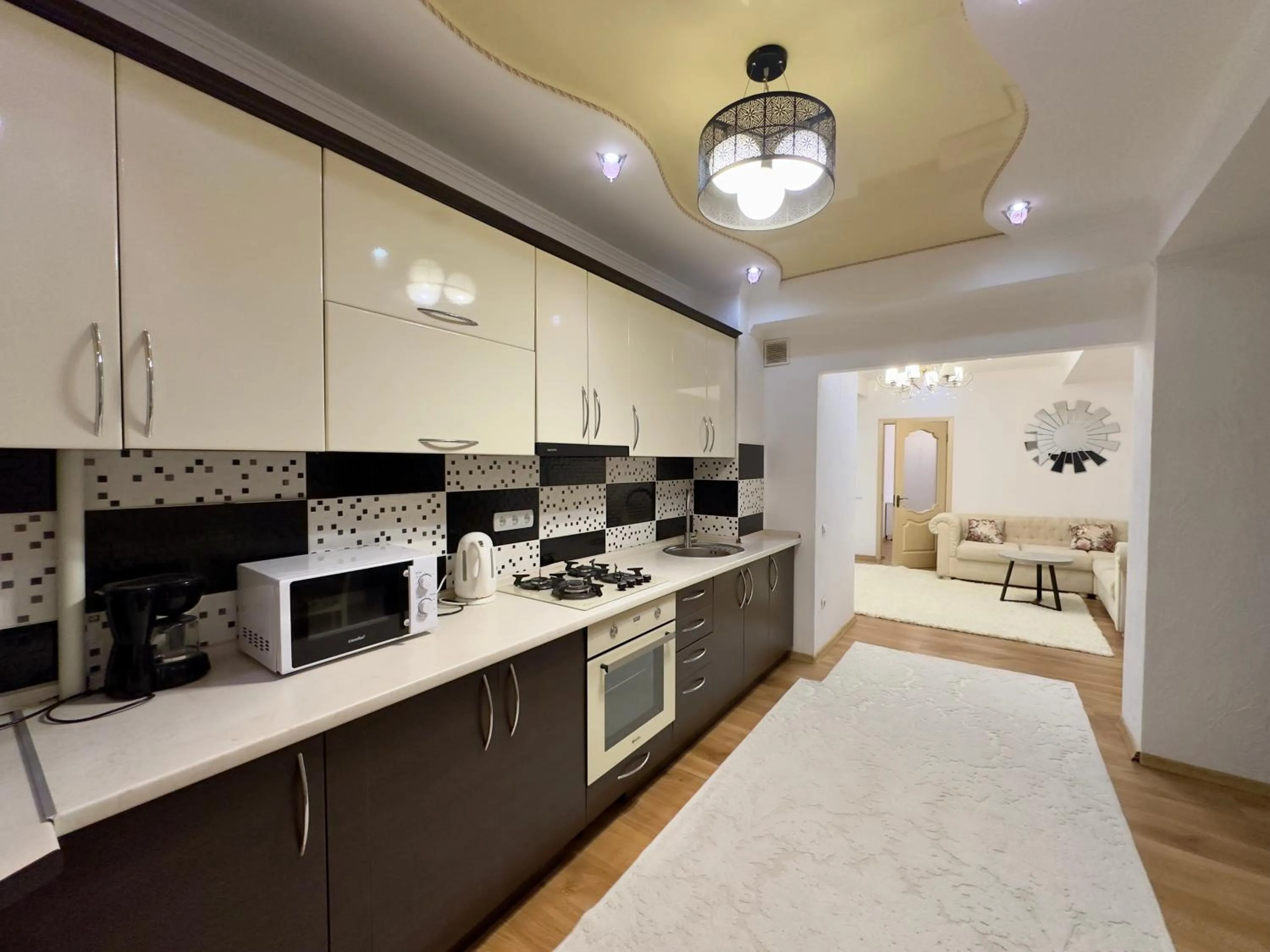 Kitchen or kitchenette in Bernardazzi Grand Hotel