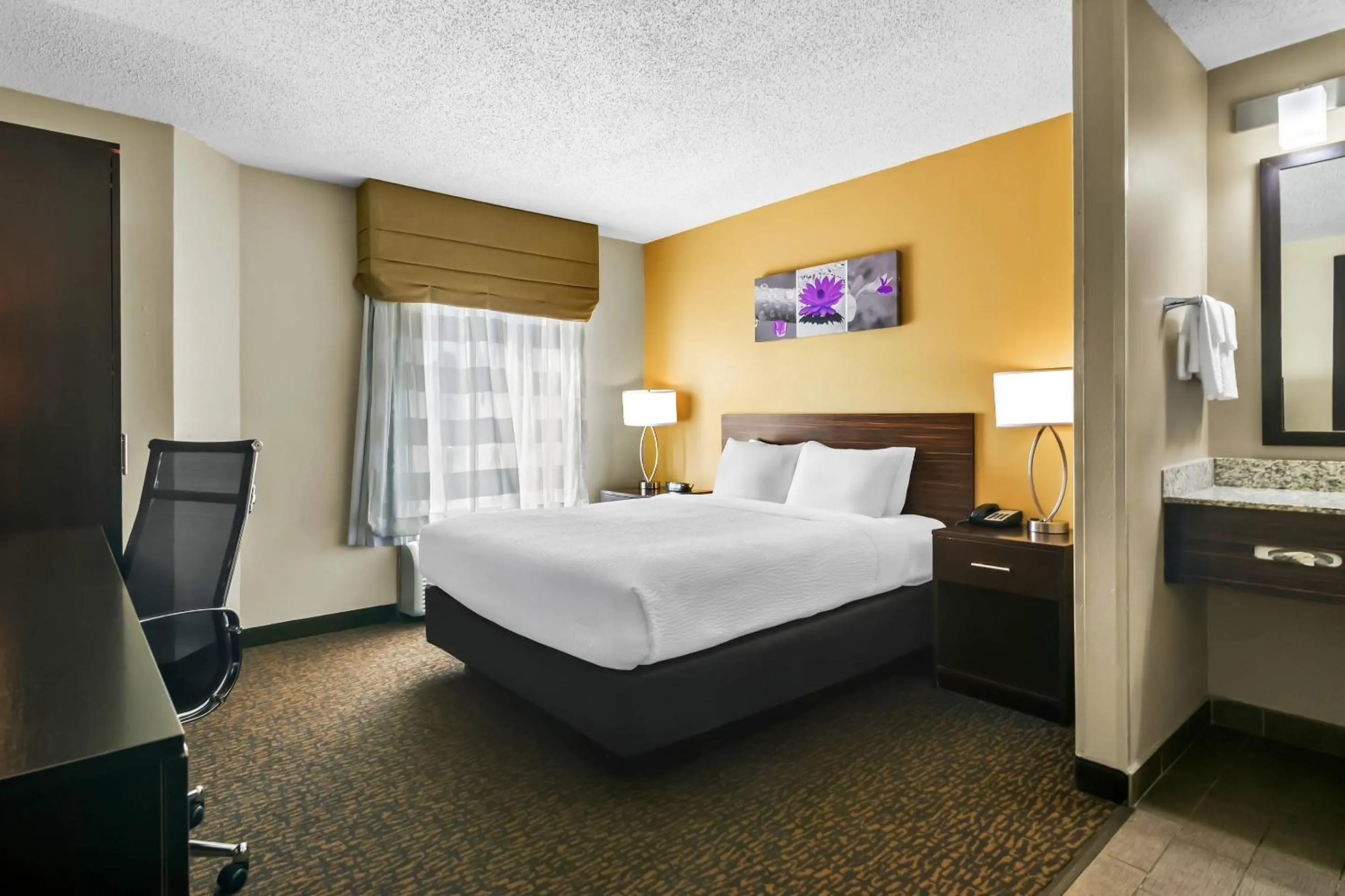 Bedroom, Bed in Sleep Inn Fayetteville North