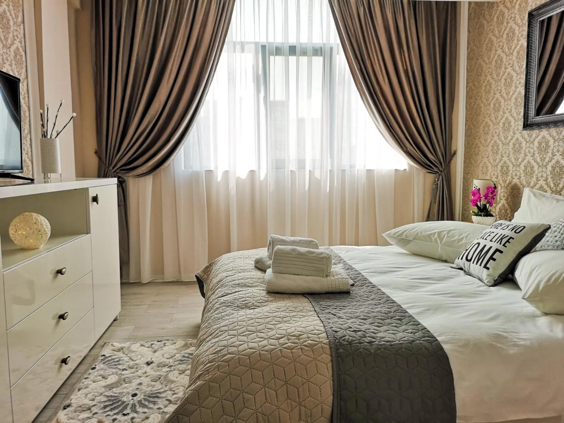 Bed in YNS Apartaments