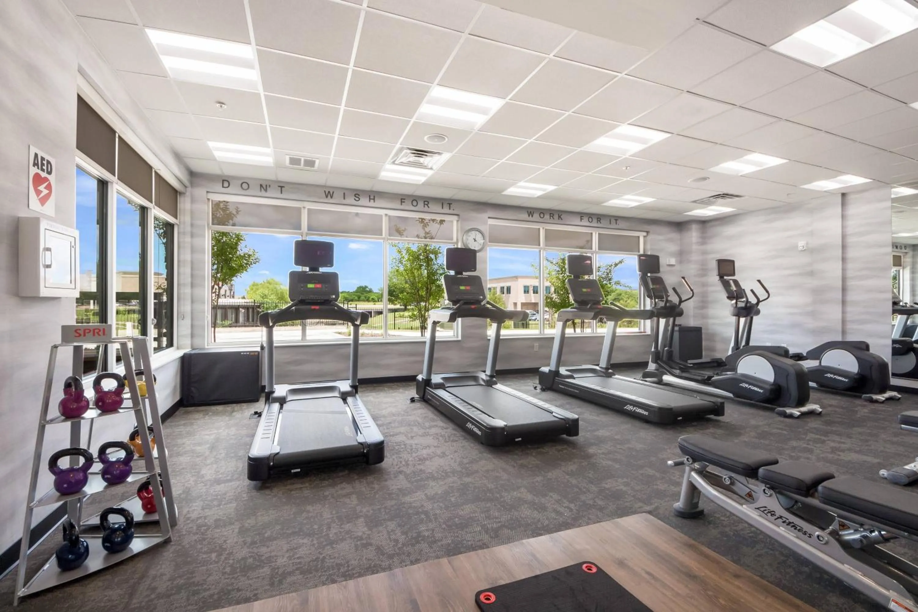 Fitness centre/facilities in Fairfield Inn & Suites by Marriott Dallas Plano/Frisco