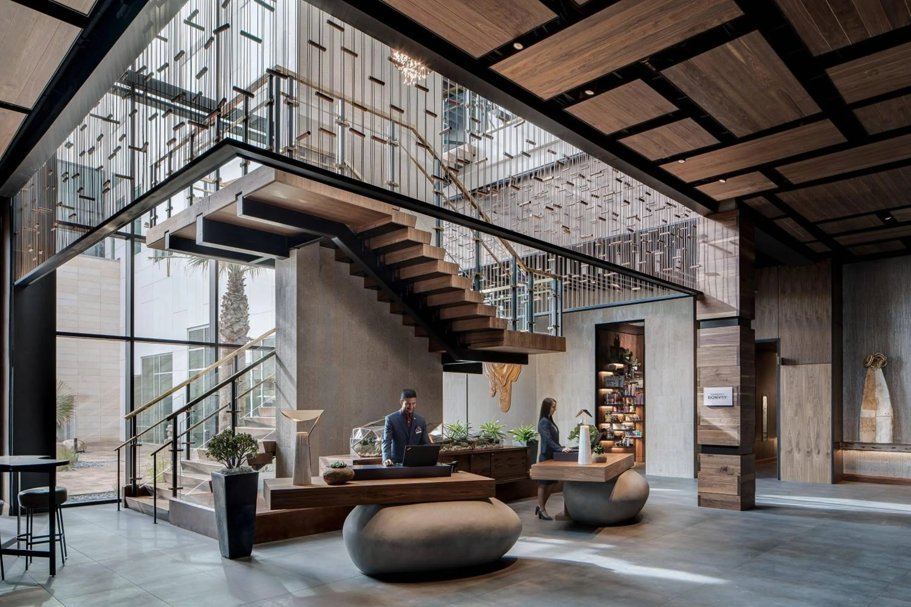 Lobby or reception in Odessa Marriott Hotel & Conference Center