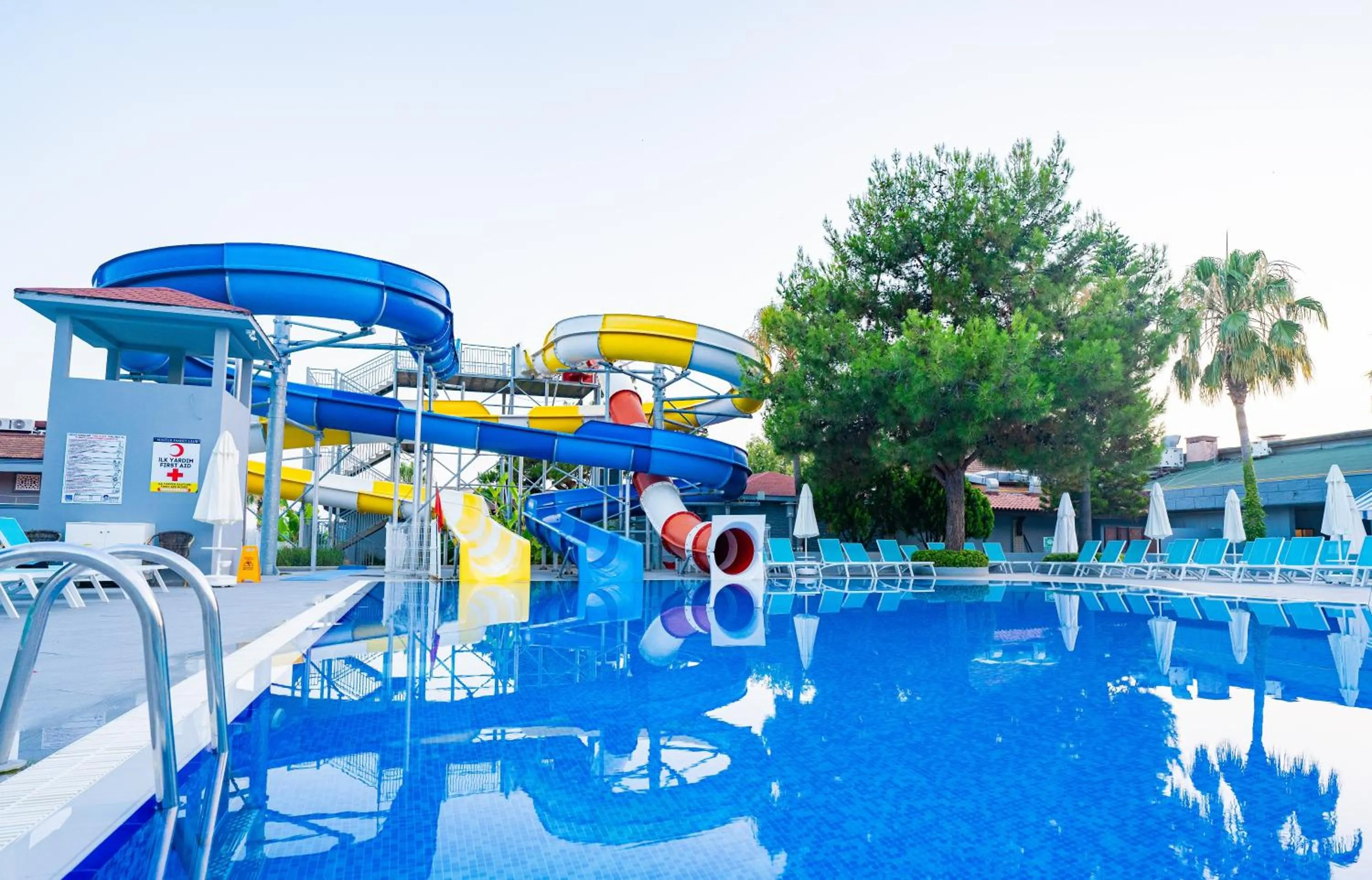 Aqua park in Master Family Club