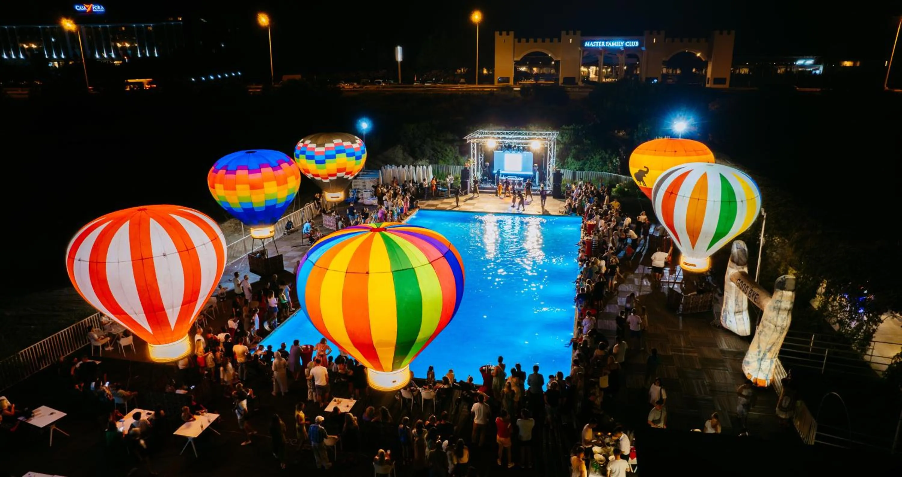 Night in Master Family Club