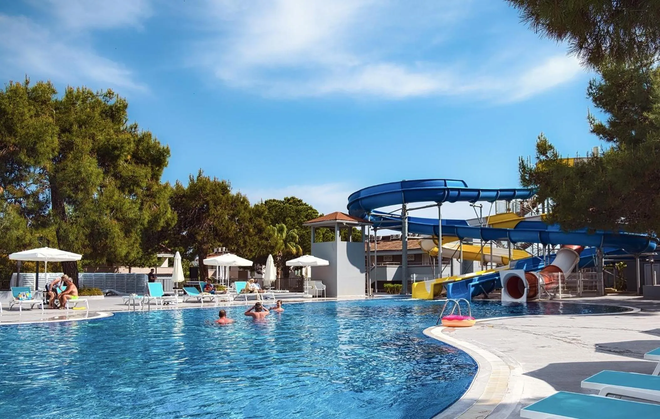 Pool view in Master Family Club