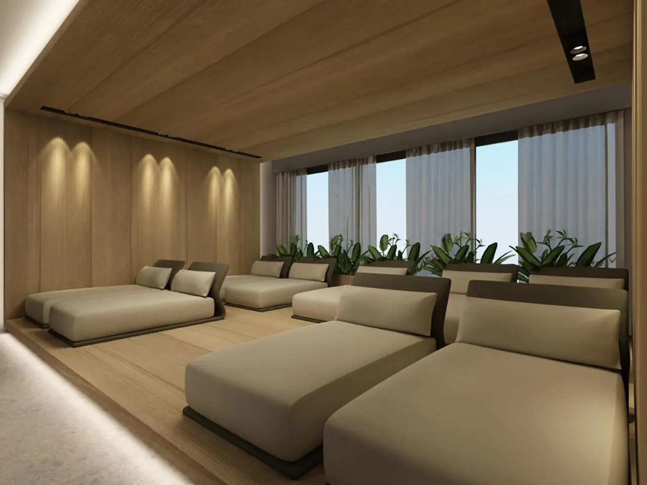 Seating area in Master Family Club