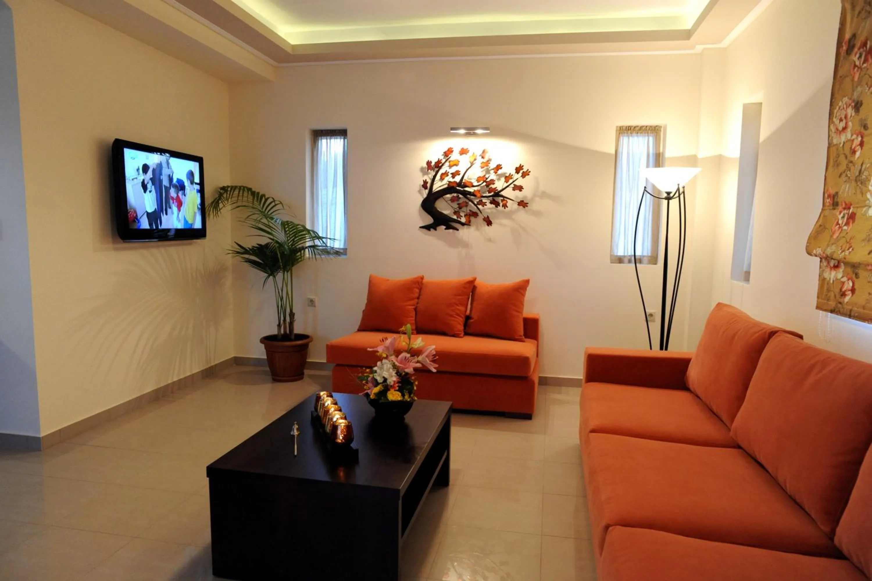 Living room in Mamfredas Luxury Resort