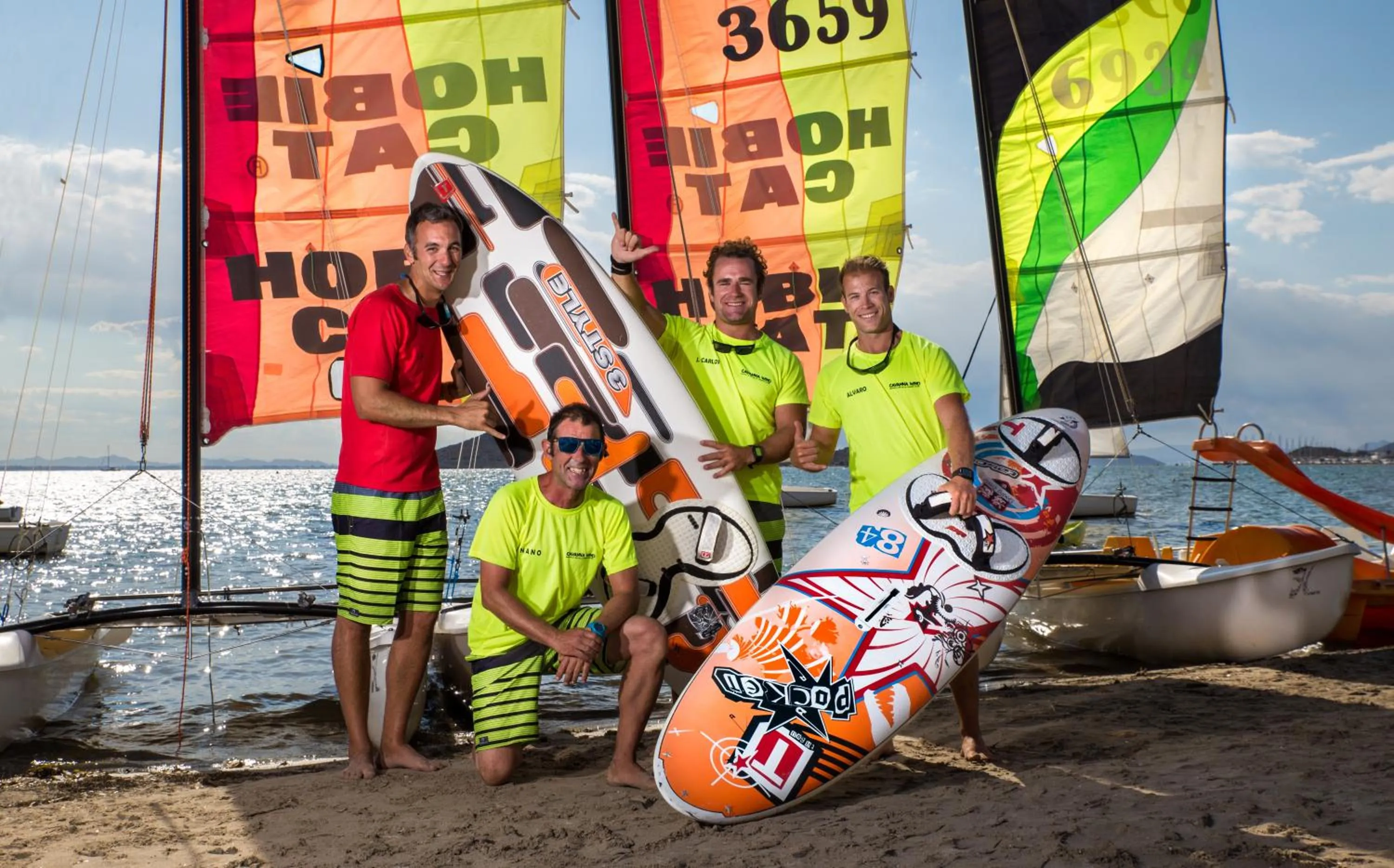 Windsurfing in Hotel Izán Cavanna