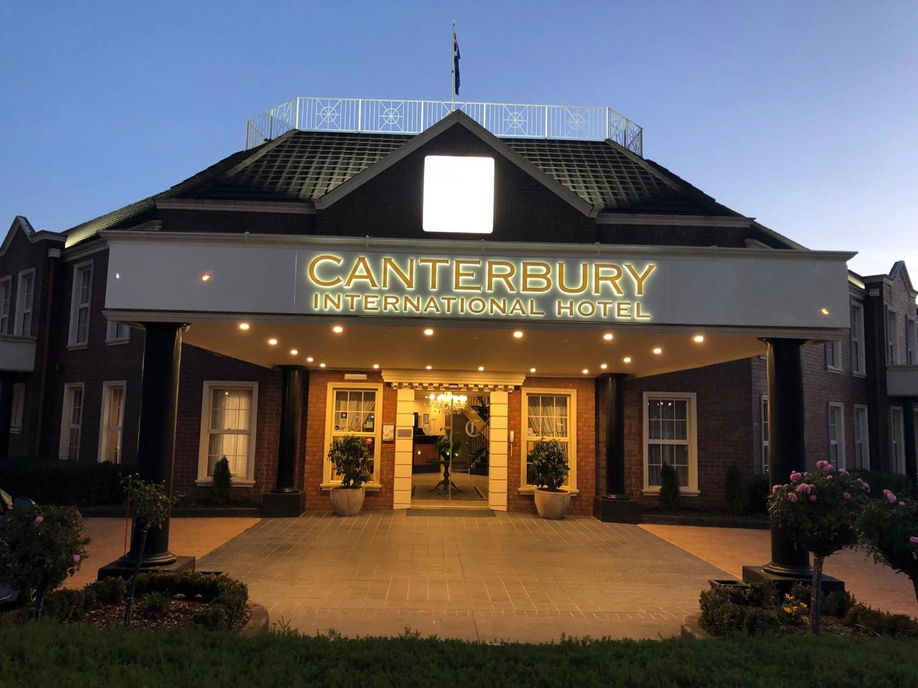 Property building in Canterbury International Hotel