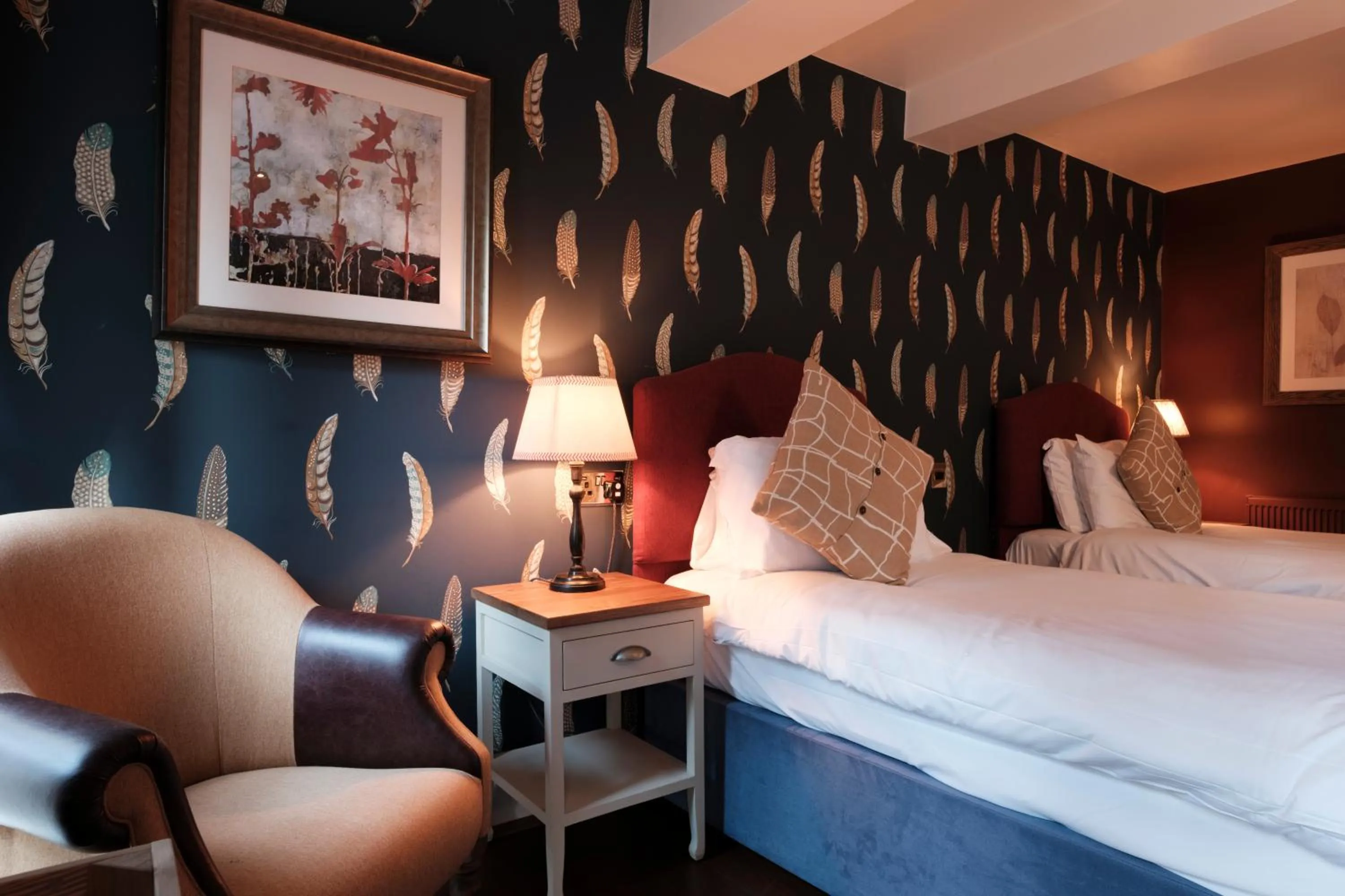 Bedroom, Bed in The Pilgrim Inn