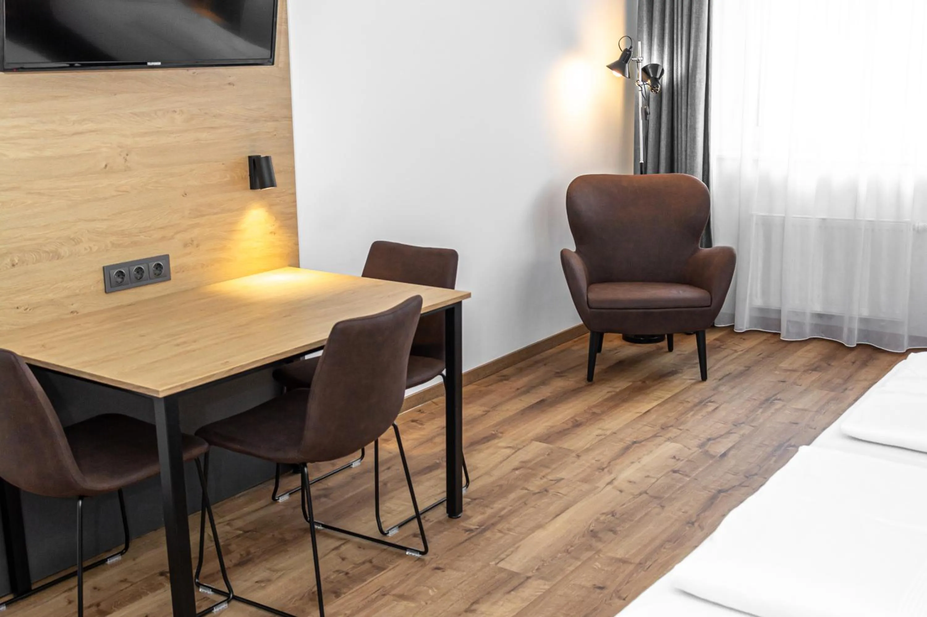 Dining area in Apartimo Landshut