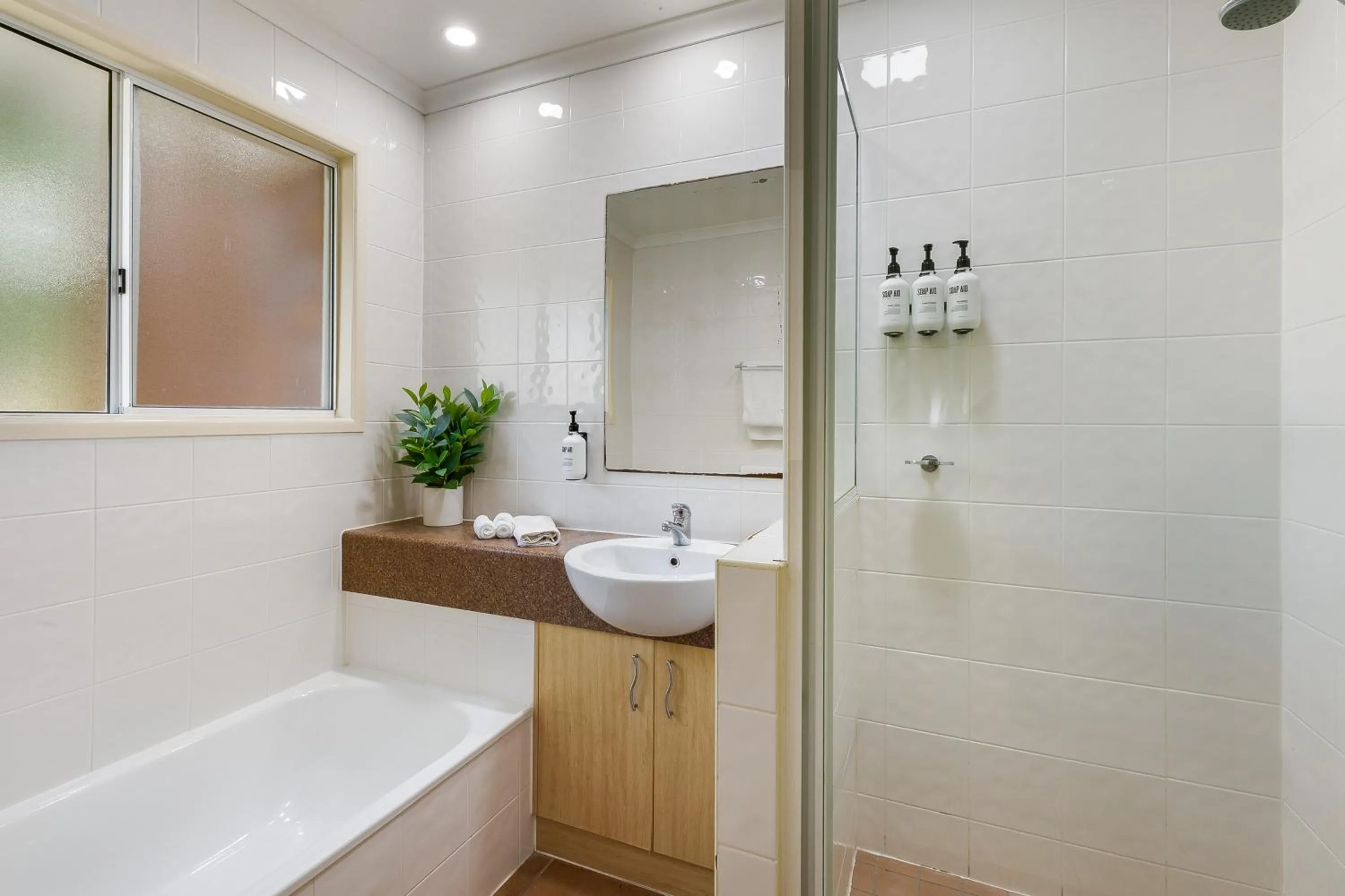 Bathroom in Comfort Resort Blue Pacific