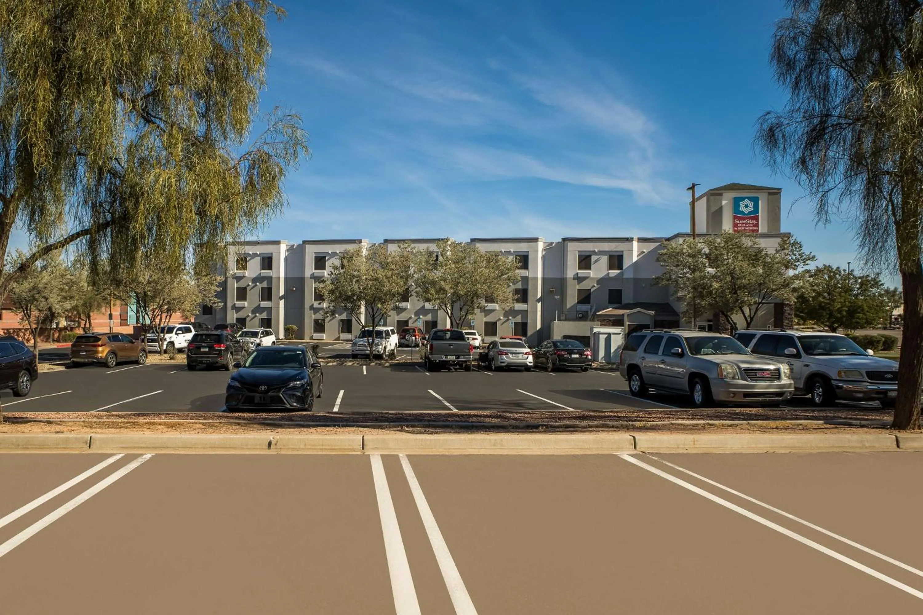 Property building in SureStay Plus by Best Western Mesa Superstition Springs