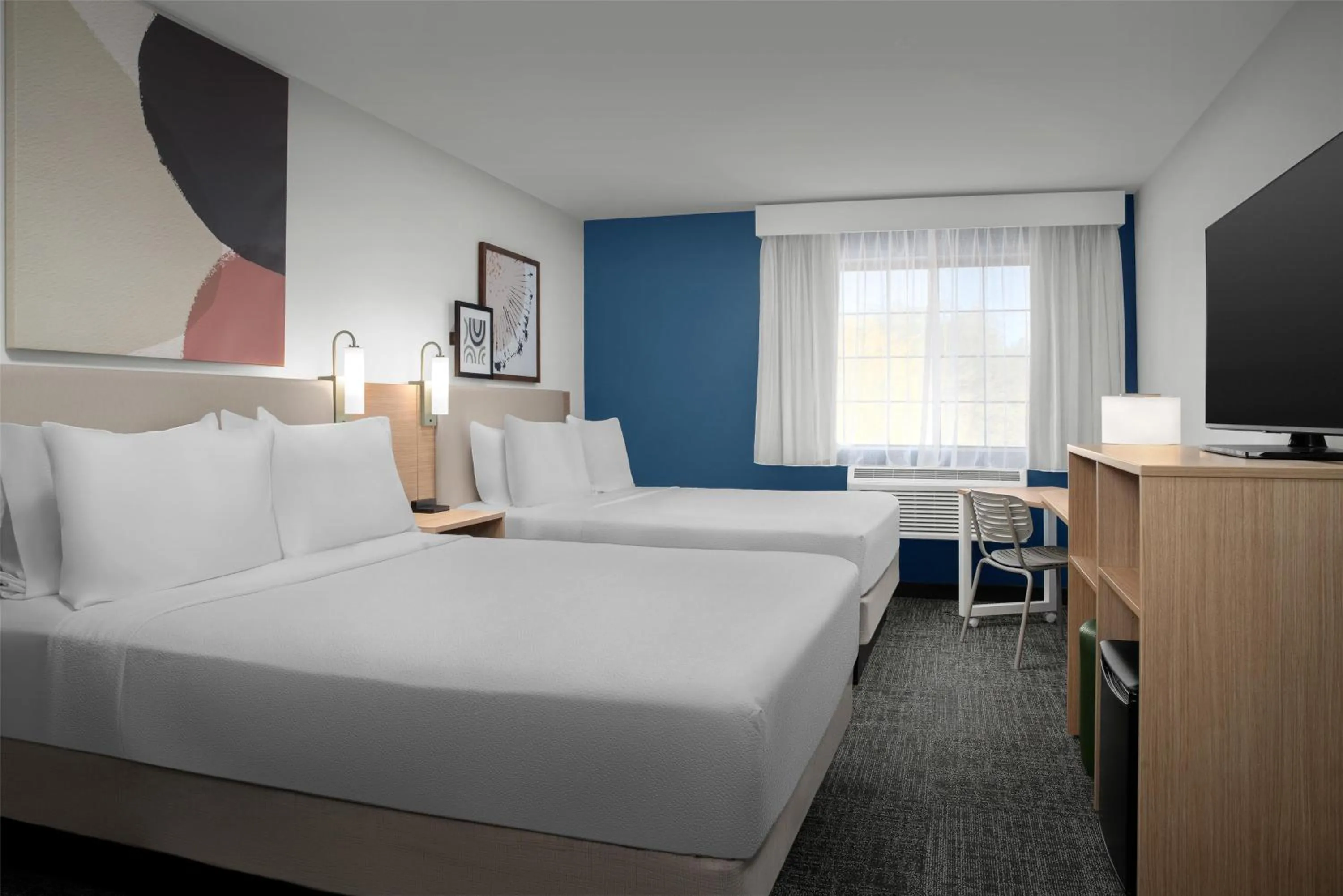 Bed in Spark By Hilton Tucson Airport