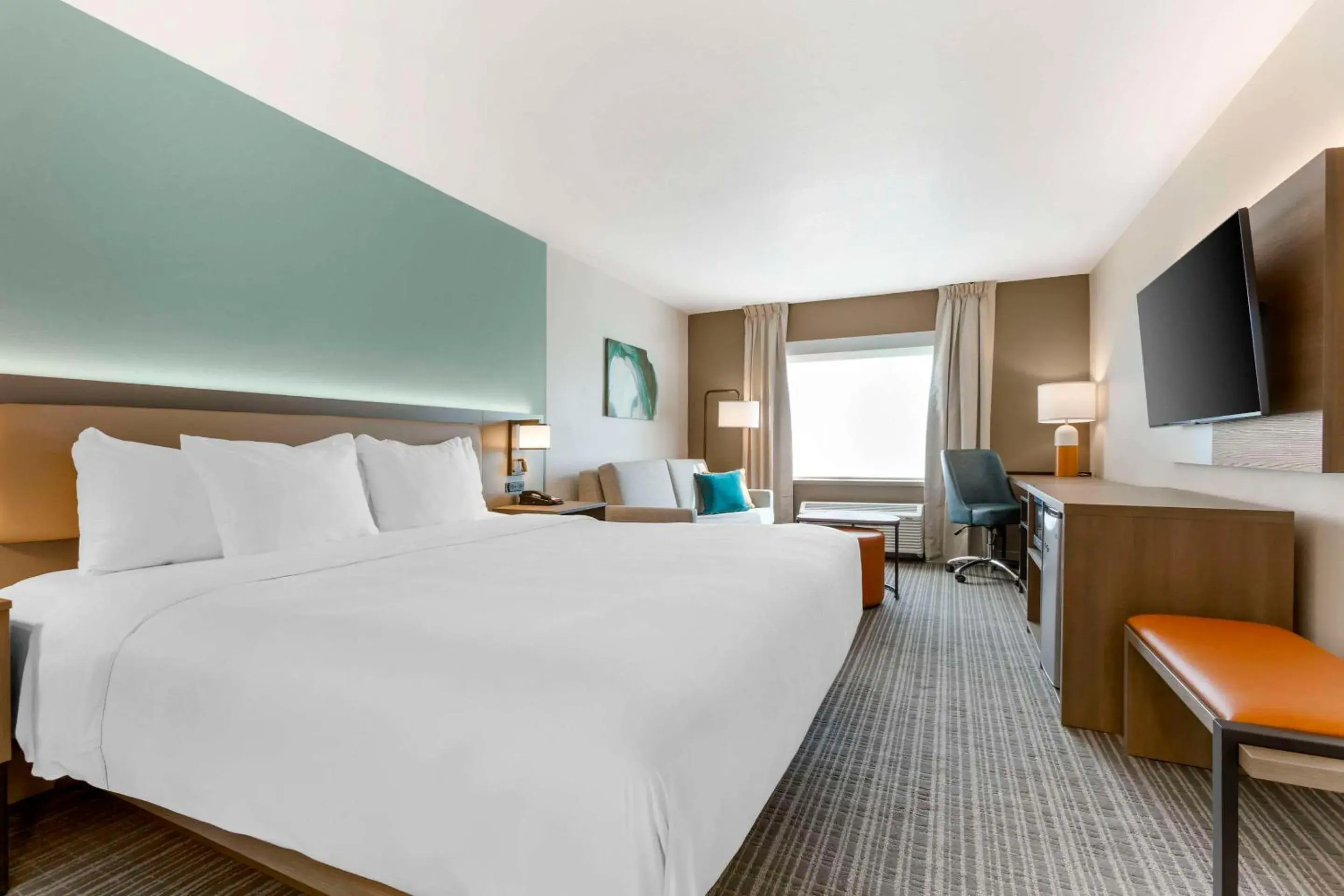 King Suite with Sofa Bed - Non-Smoking in Comfort Suites at Tucson Mall King Suite with Sofa Bed - Non-Smoking in Comfort Suites at Tucson Mall