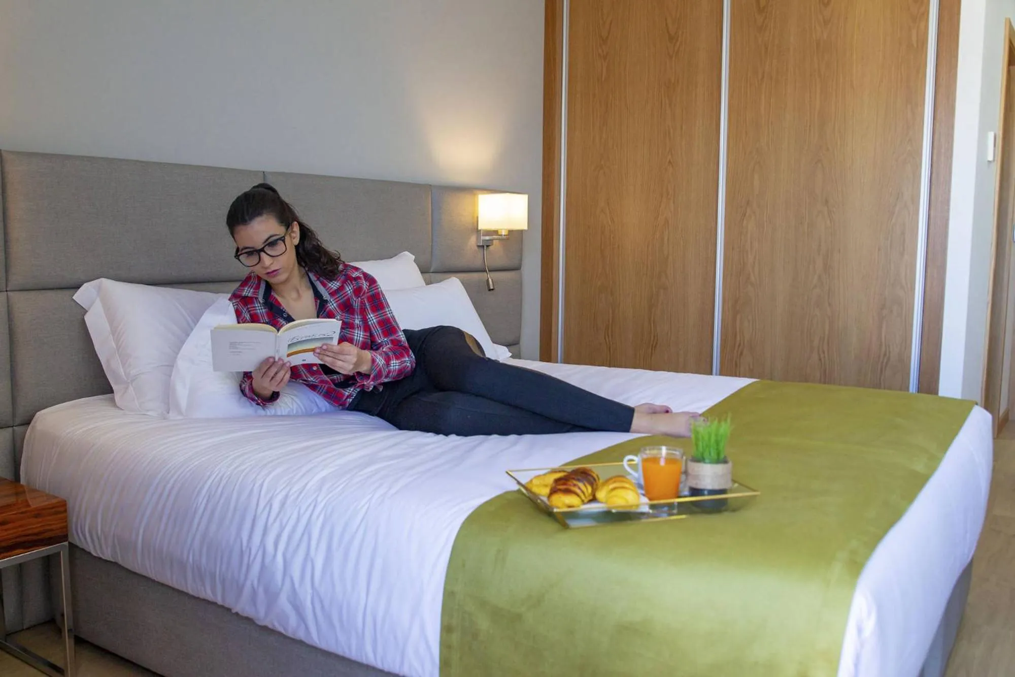 Bed in Hotel Fafense