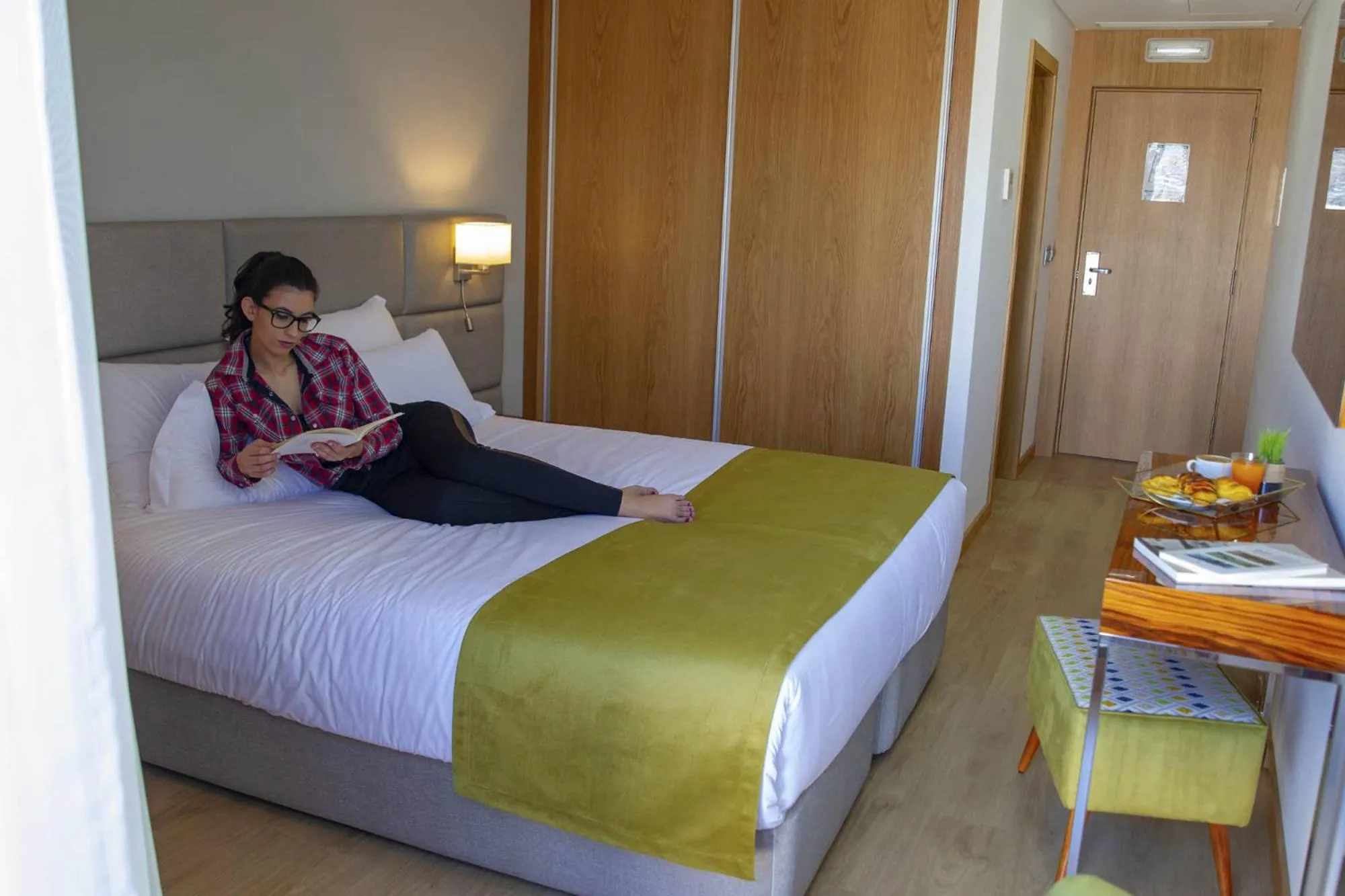 Bed in Hotel Fafense