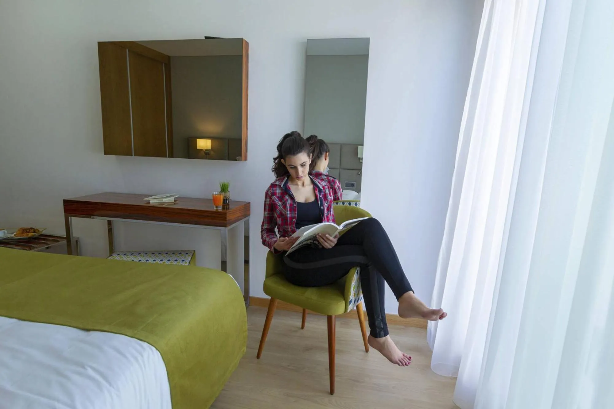 Bed in Hotel Fafense