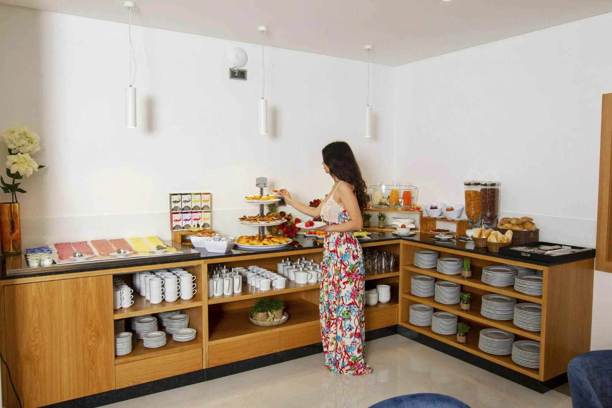 Buffet breakfast in Hotel Fafense