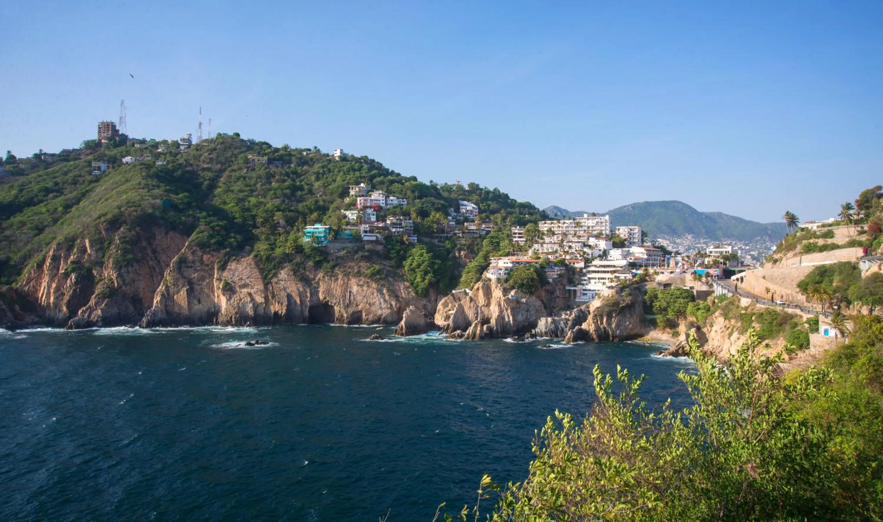 Bird's eye view in Mirador Acapulco