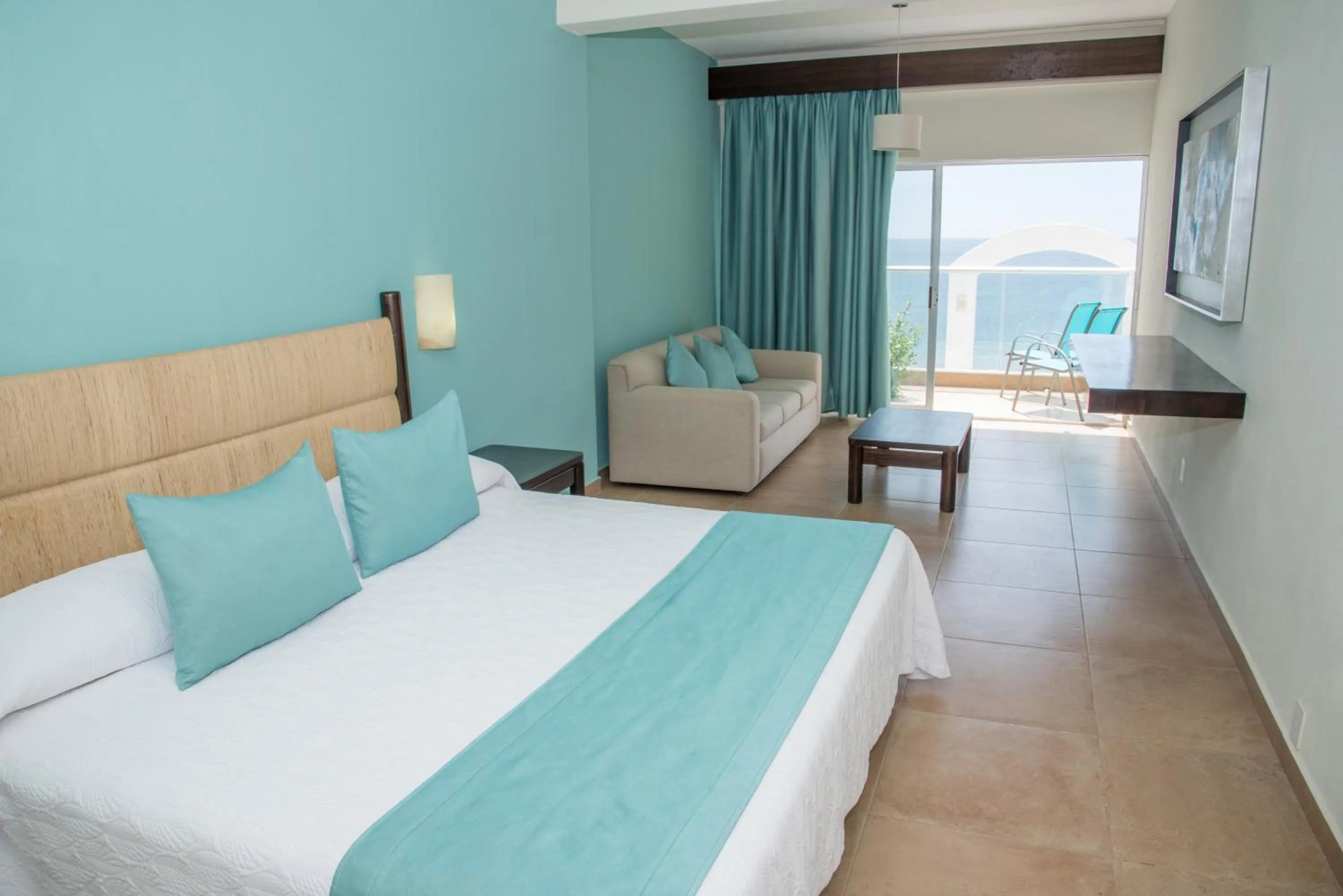 Bed in Mirador Acapulco