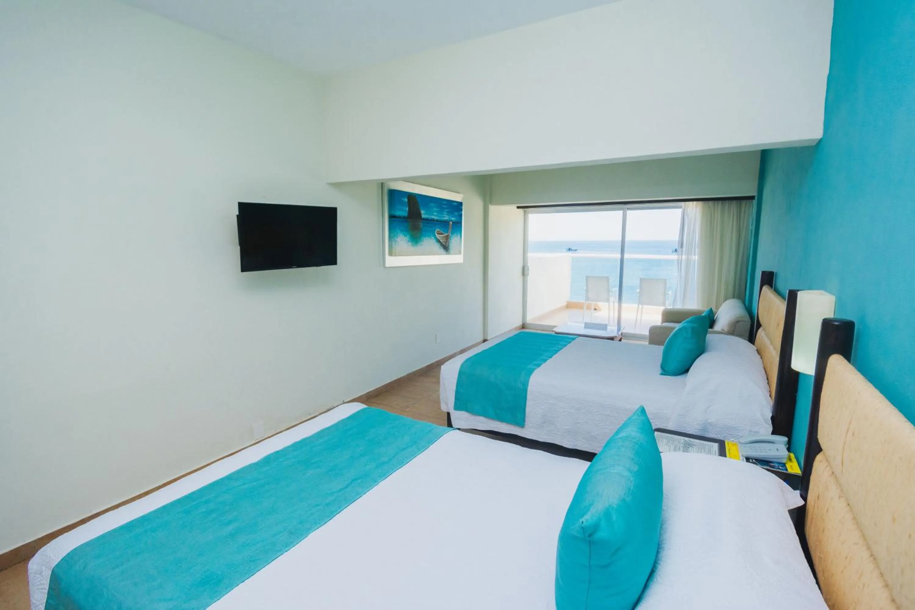 Bed in Mirador Acapulco