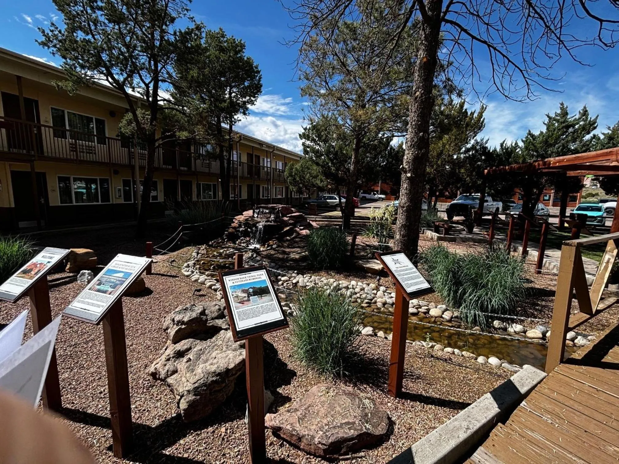 Property building in Navajo Nation Inn