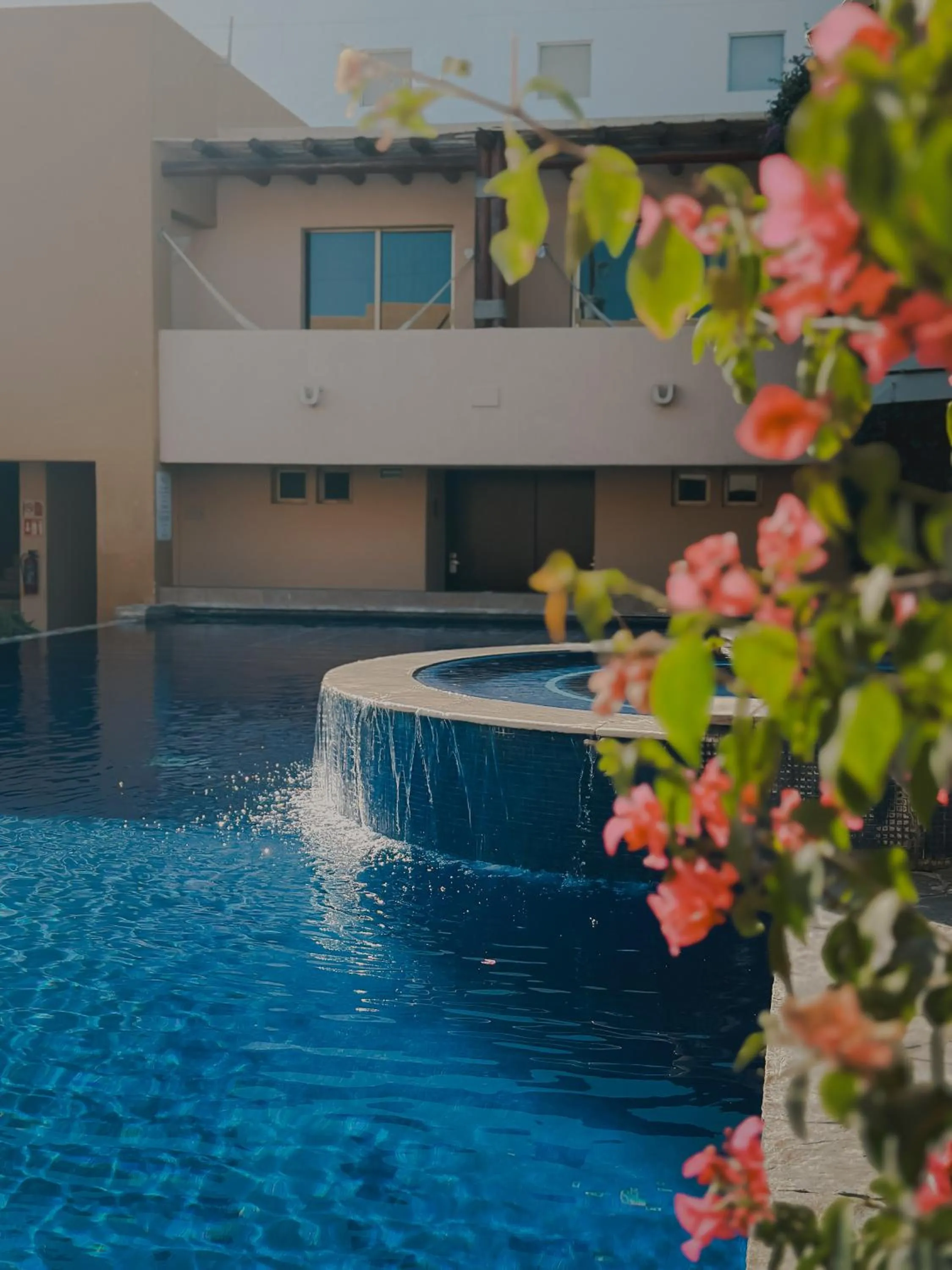 Pool view in Hotel Los Patios
