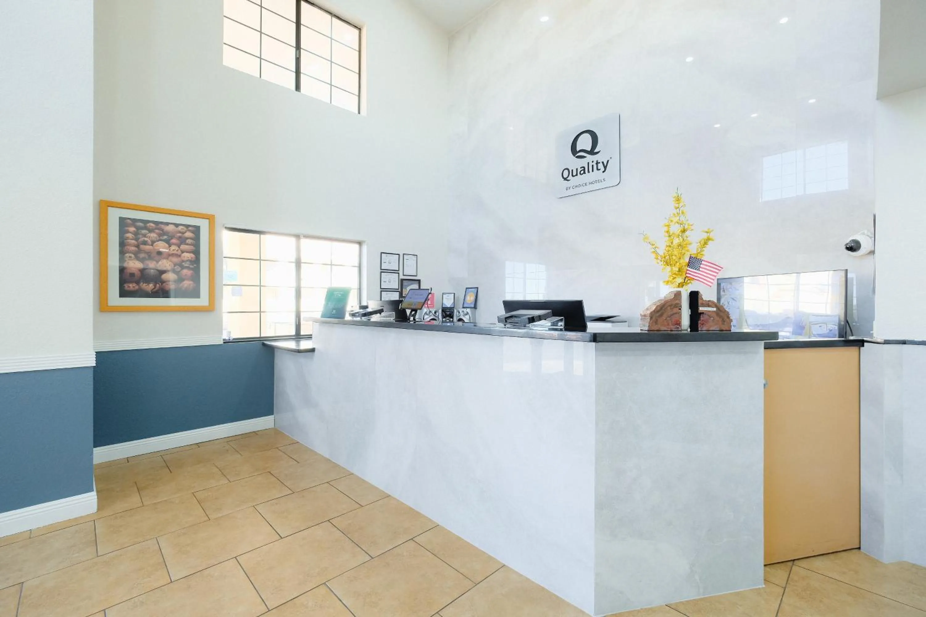 Lobby or reception in Quality Inn Holbrook near Petrified Forest