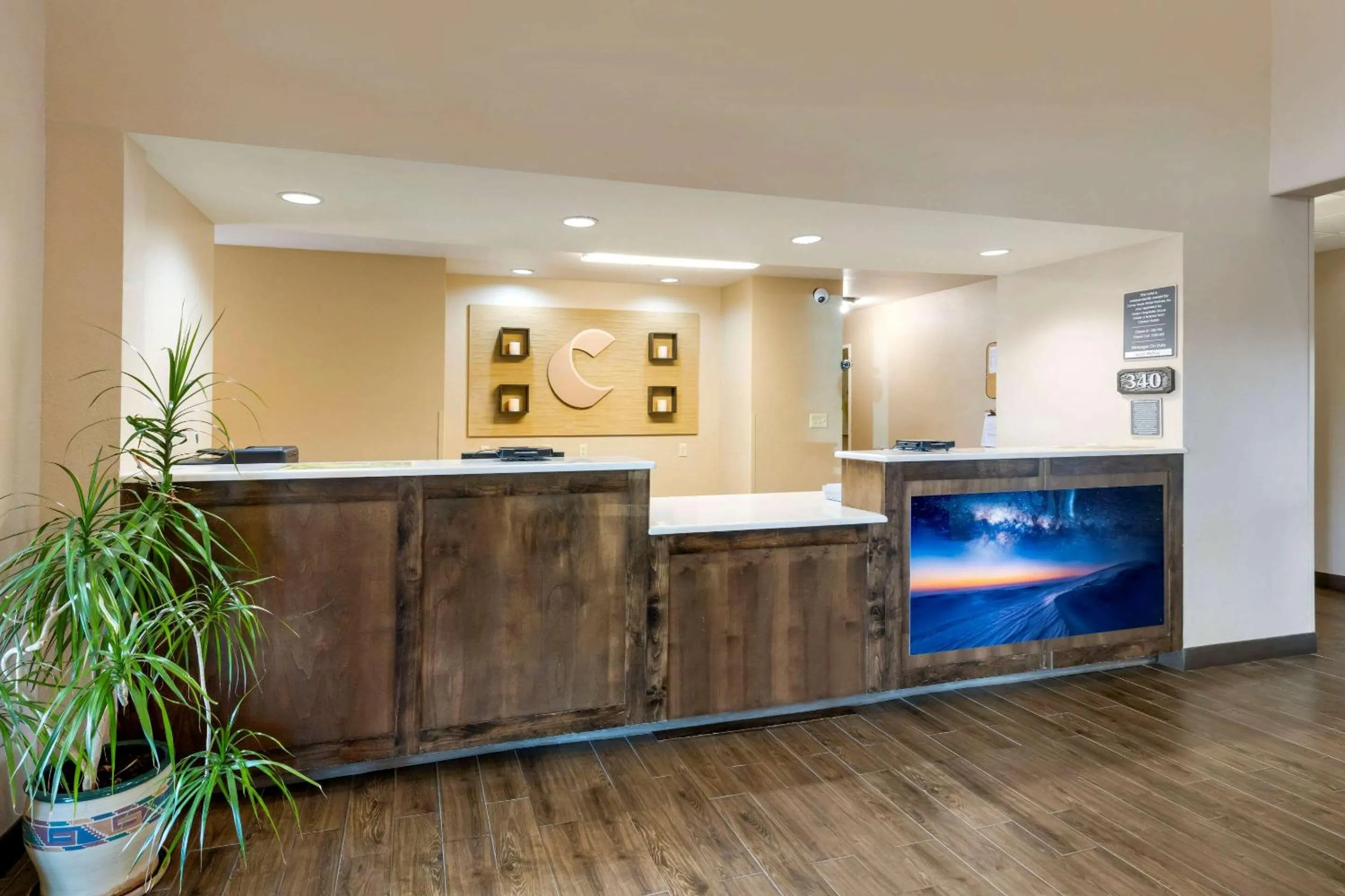 Lobby or reception in Comfort Inn Camp Verde I-17