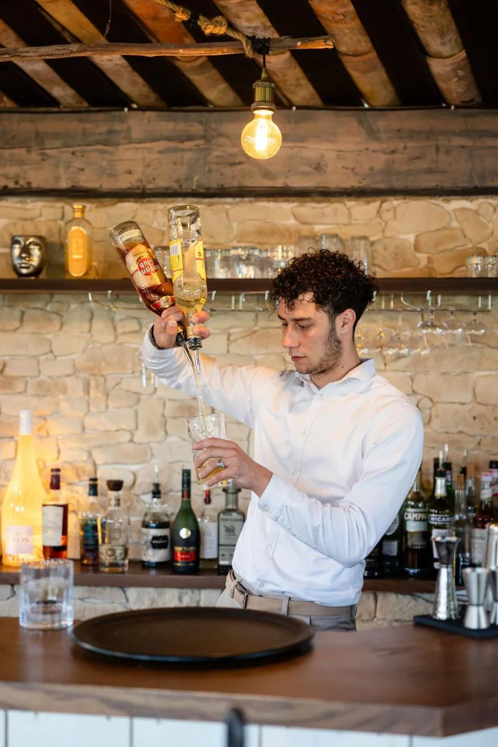 Lounge or bar in LA FERME DE LA HUPPE