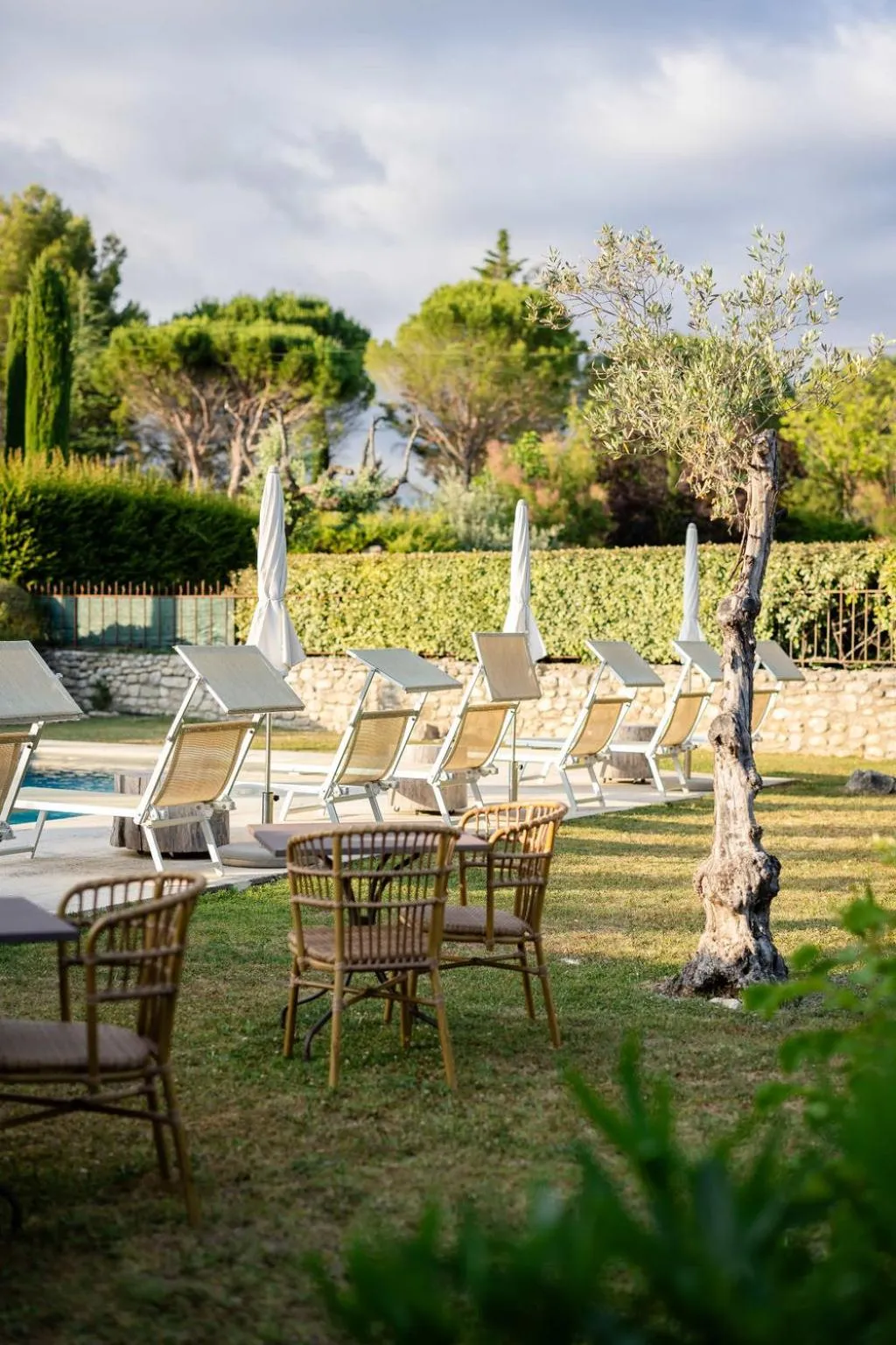 sunbed in LA FERME DE LA HUPPE