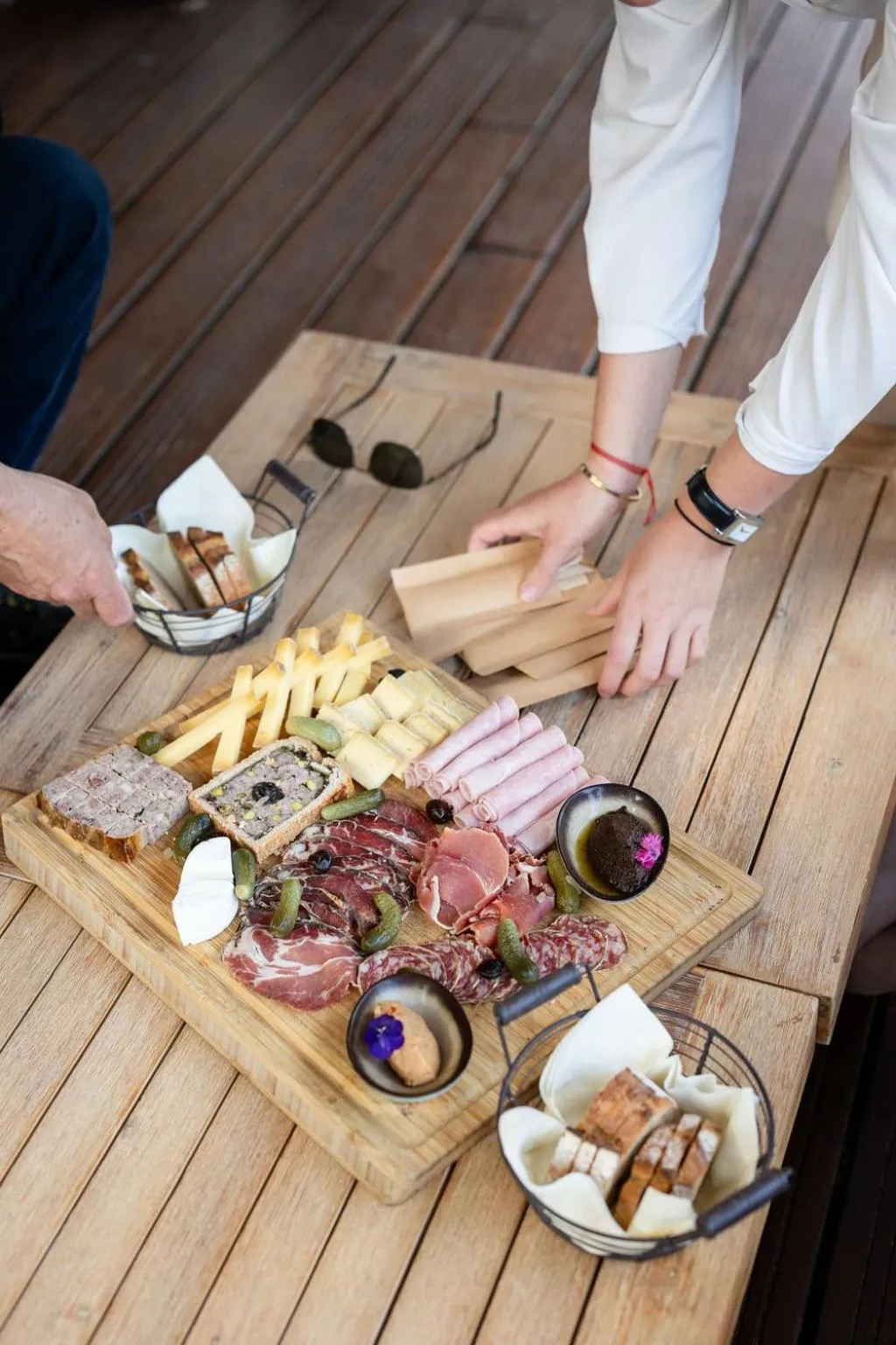 Food in LA FERME DE LA HUPPE