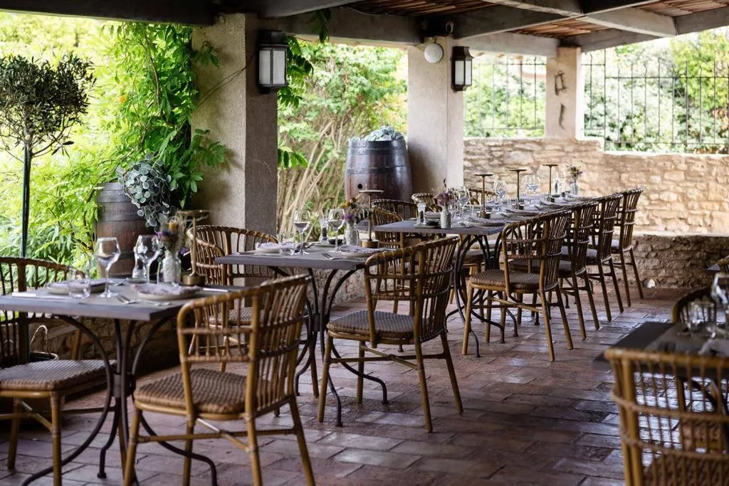Patio in LA FERME DE LA HUPPE