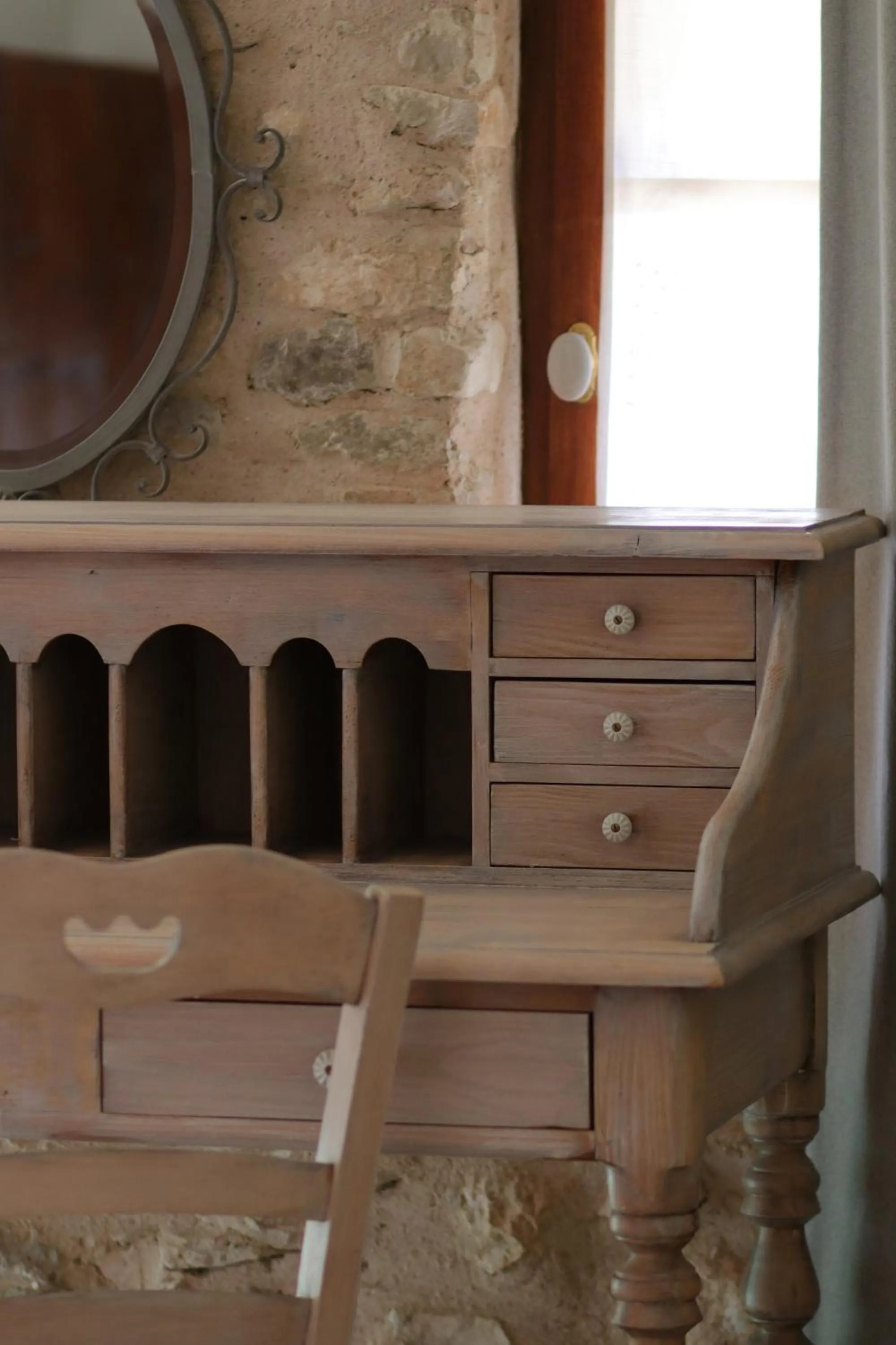 Decorative detail in LA FERME DE LA HUPPE