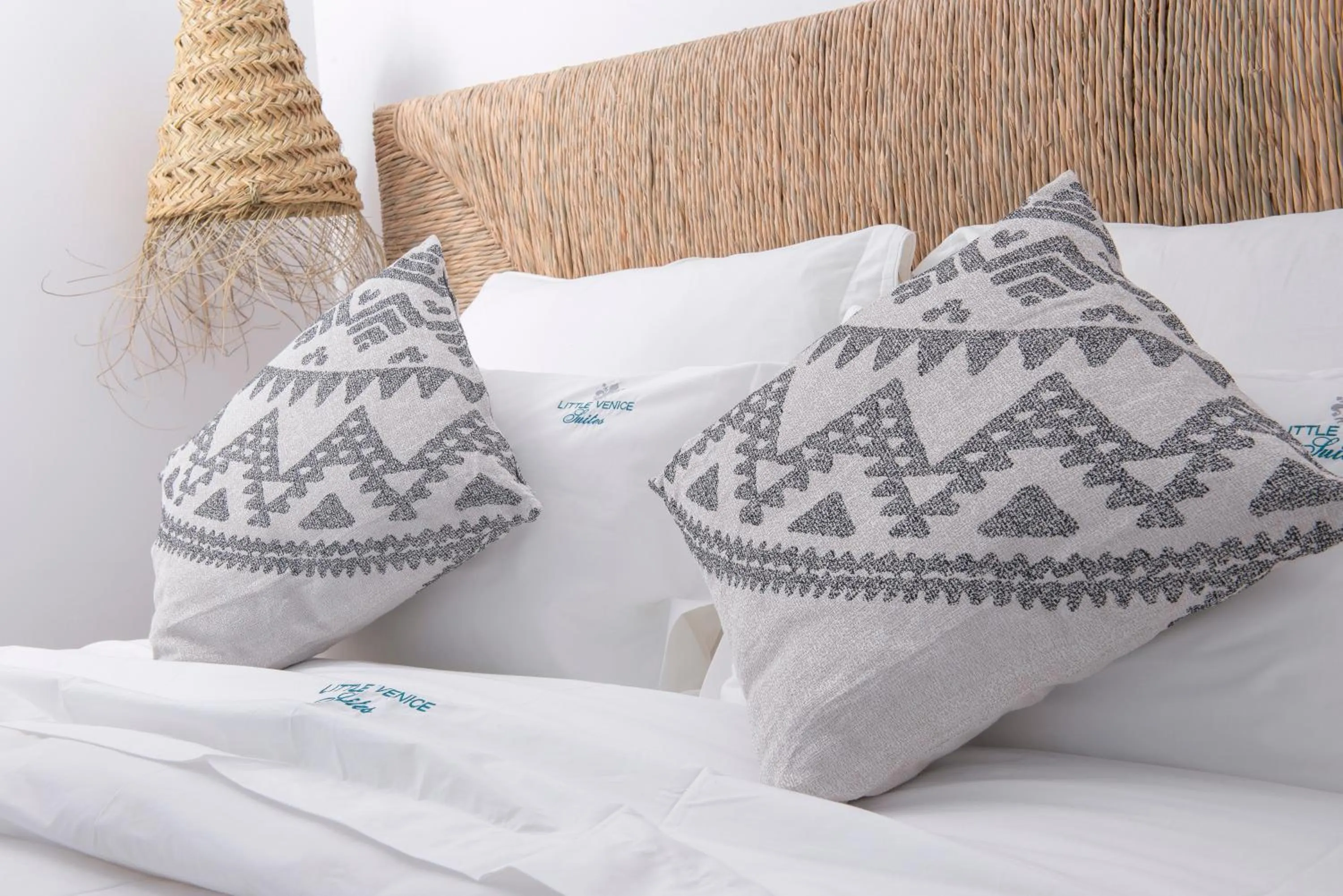 Bed in Little Venice Villas