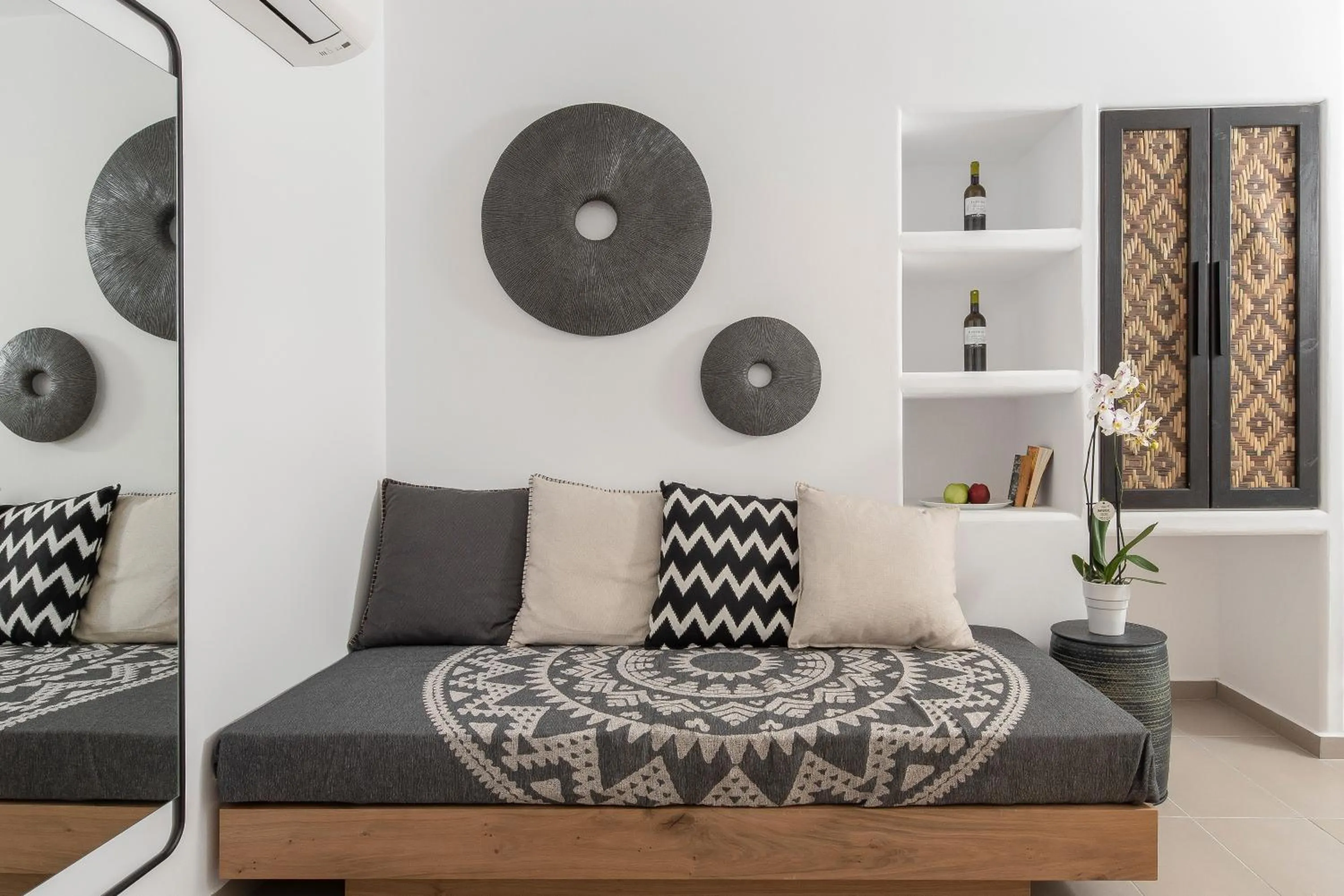 Living room, Bed in Little Venice Villas