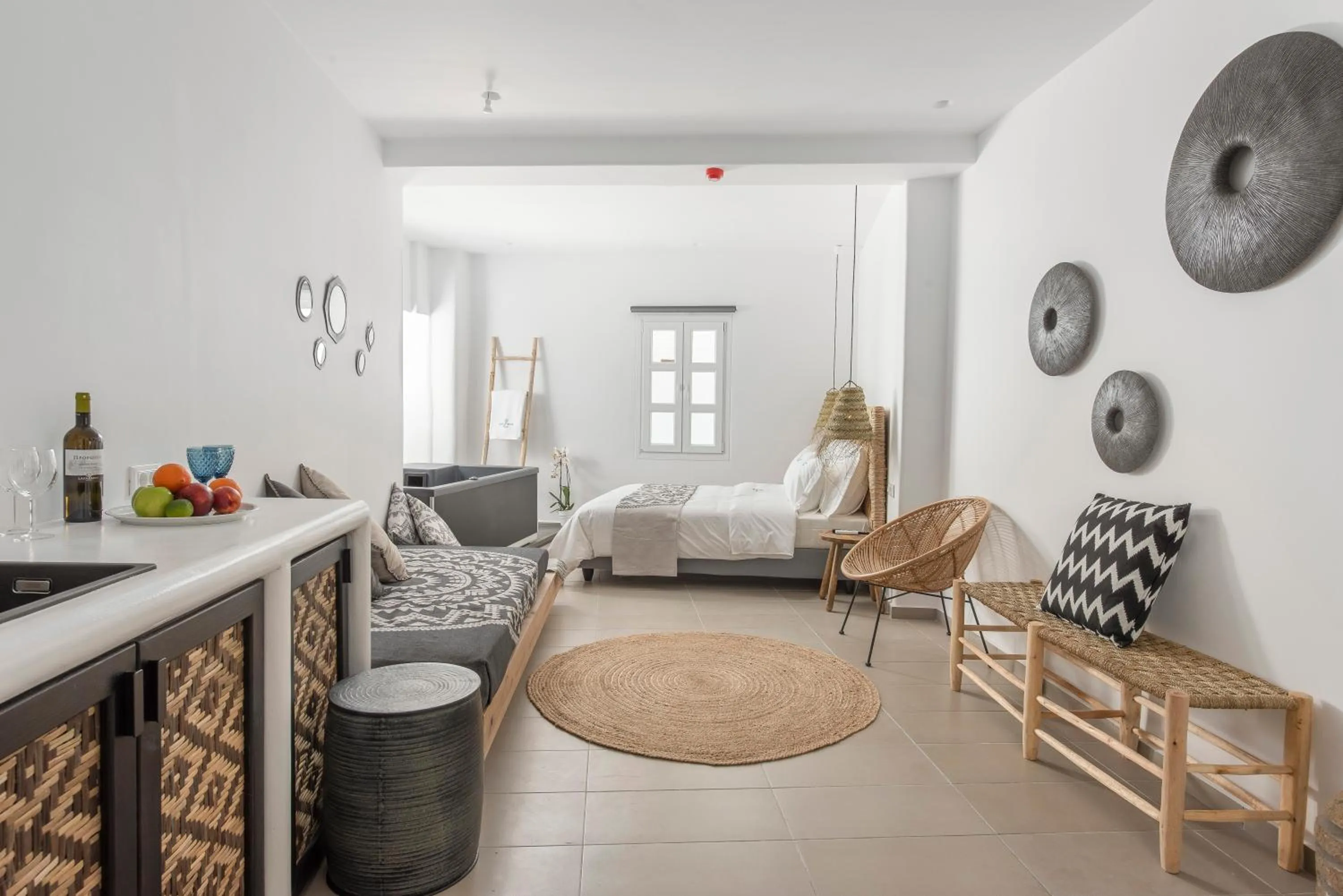 Living room in Little Venice Villas