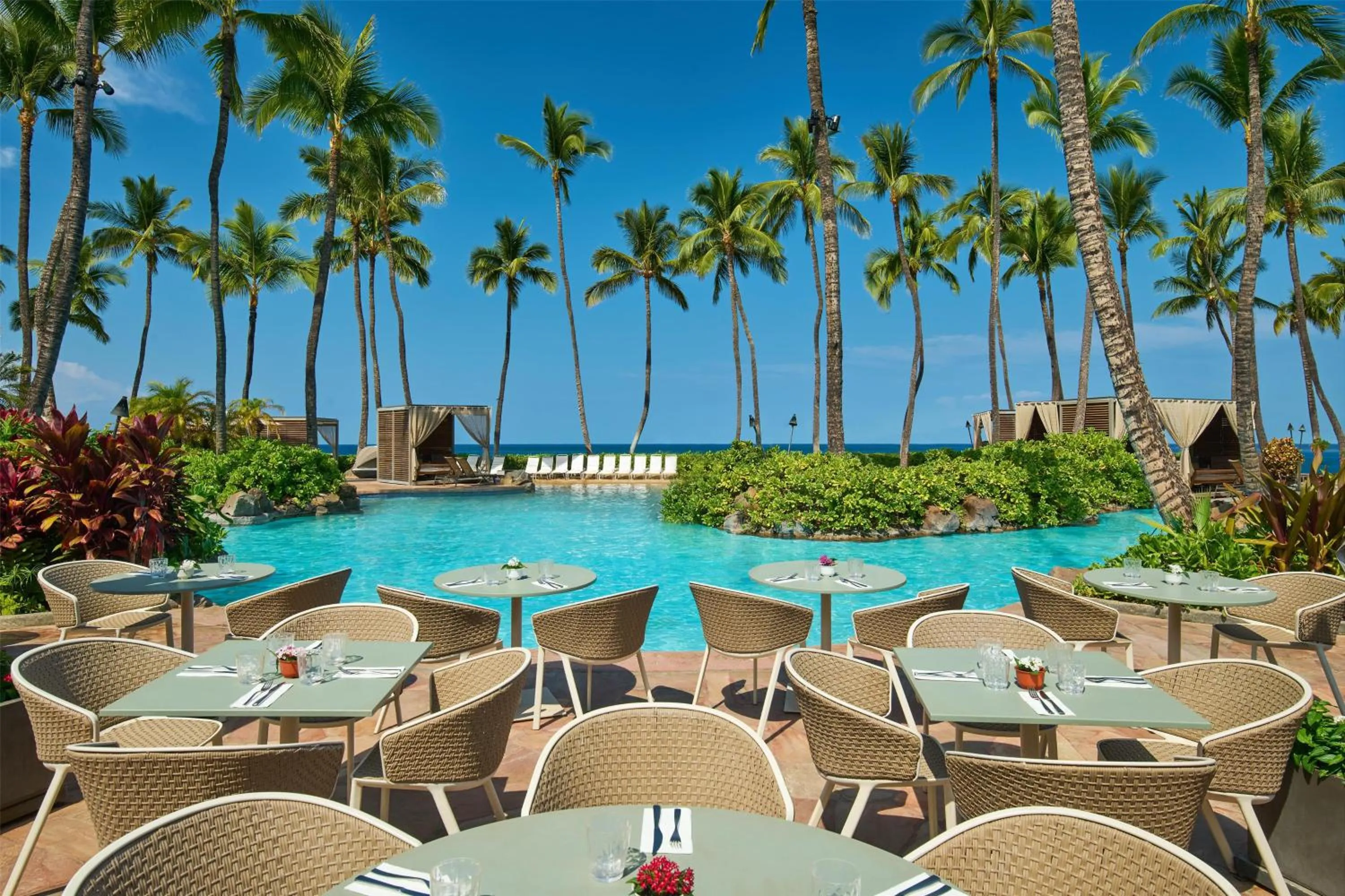 Pool view in Ho'olei at Grand Wailea