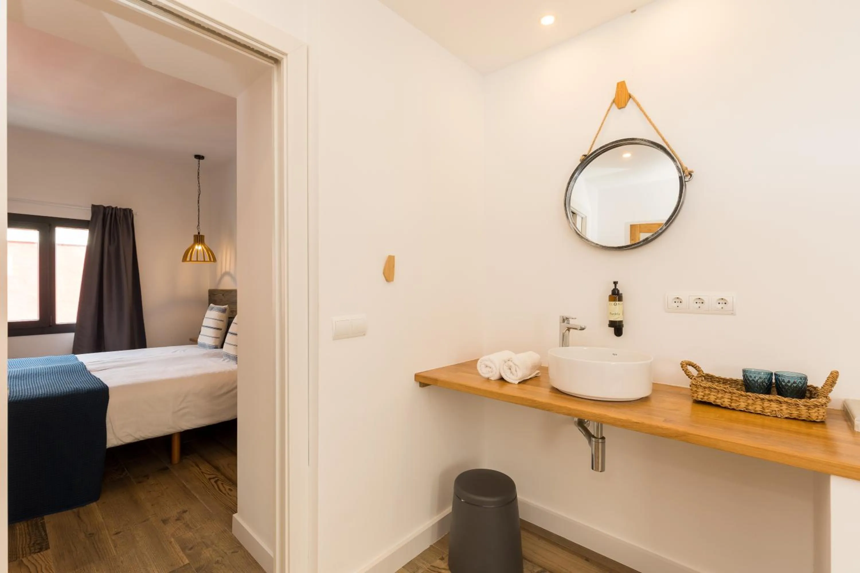 Bedroom, Bed in Pardela Menorca