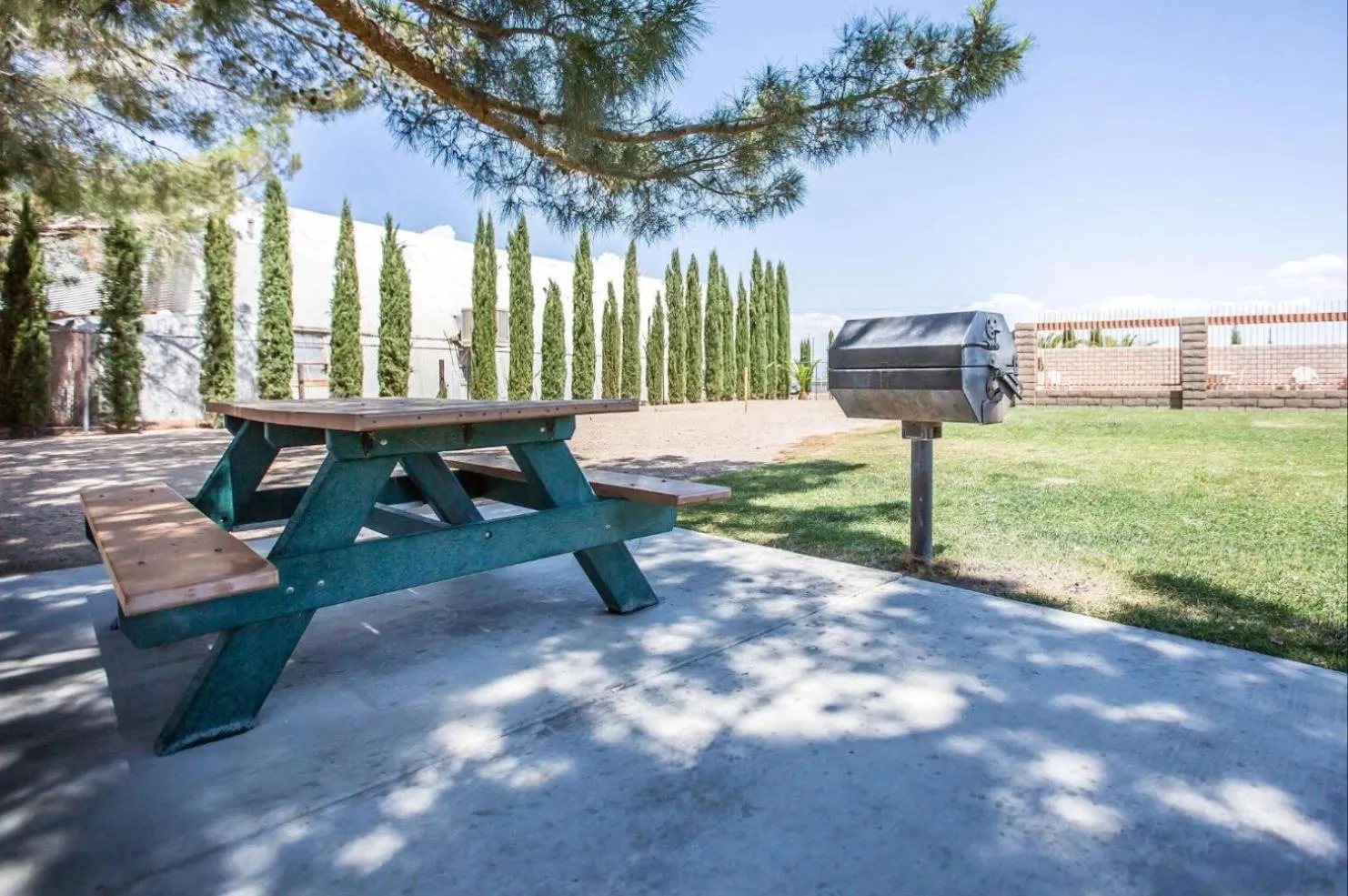 BBQ facilities in Days Inn by Wyndham Ridgecrest near China Lake Naval Station