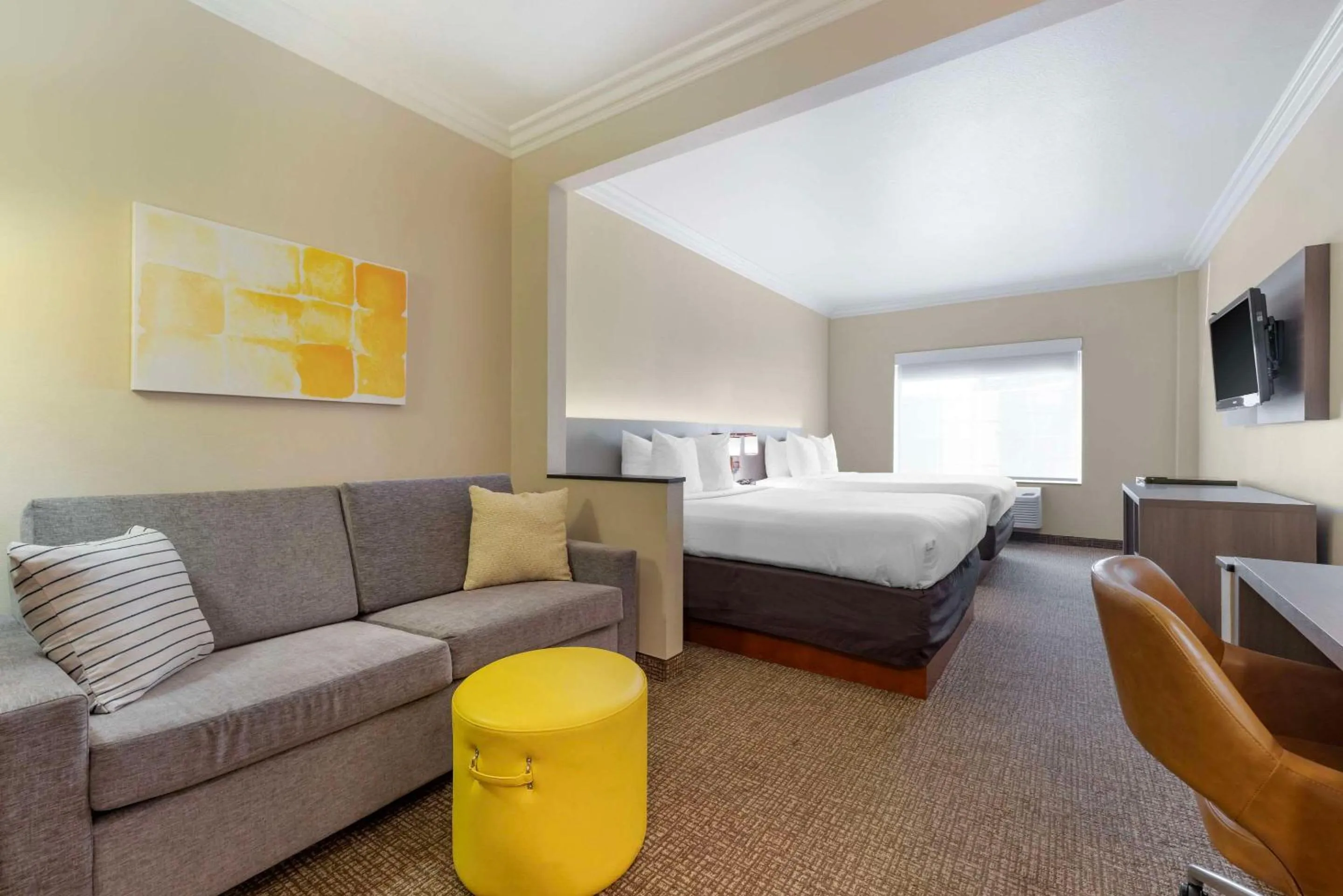 Bedroom, Bed in Comfort Suites Oceanside Camp Pendleton Area